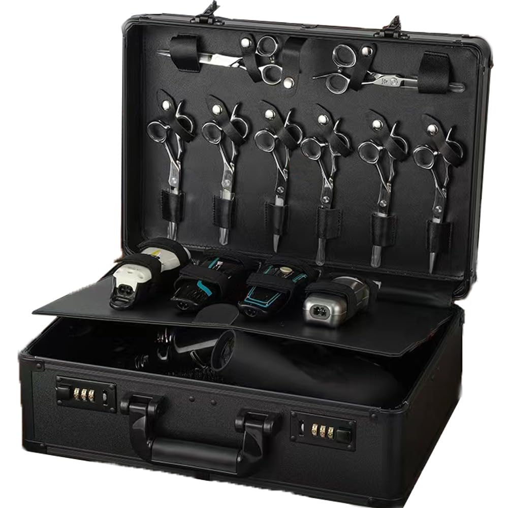 GGAIFbp Portable Barber Case - Double Layer Large Carrying Case