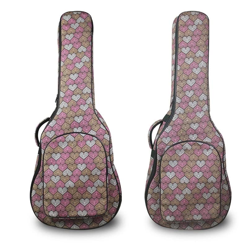 GOENN Étui de Guitare Sac de Guitare Sac à Dos de Guitare rembourré en Coton à Double Sangle (Color : A, Size : L) - Les Beatles, Paul McCartney, John Lennon, RIngo Starr, George Harrison GOENN Étui de Guitare Sac de Guitare Sac à Dos de Guitare rembourré en Coton à Double Sangle (Color : A, Size : L) – Image 7