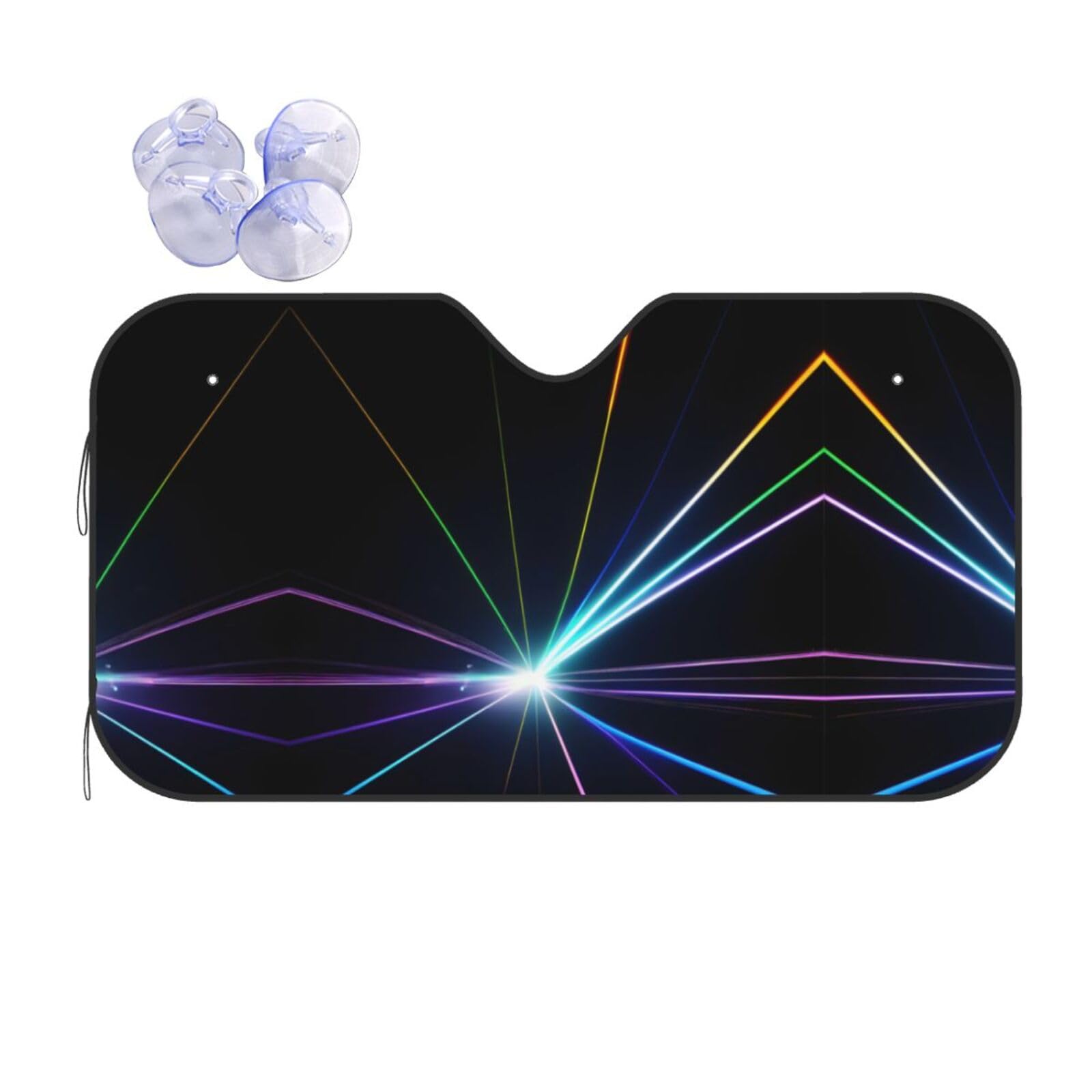 Laser Light Car Windshield Front Window Visor Shades Blocks Sun Protection Car Suv Truck Accessories