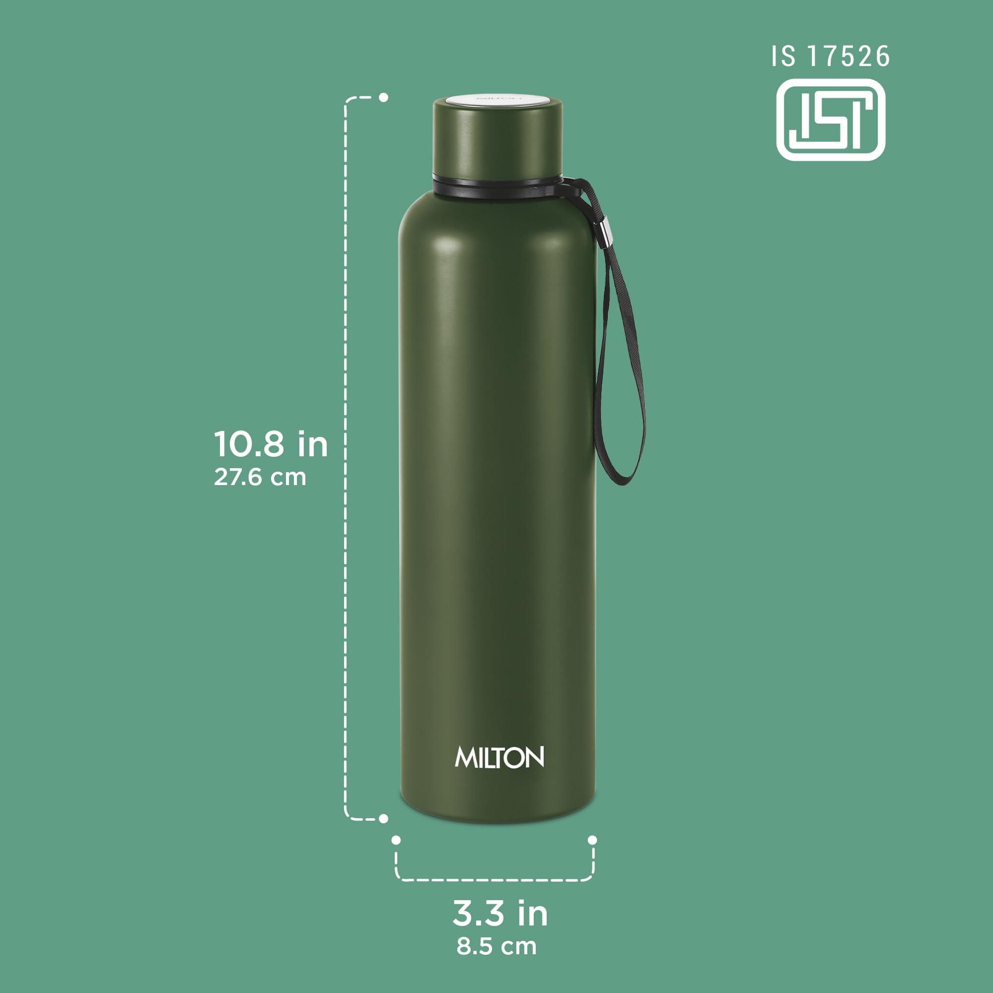 Milton Aura 1000 Thermosteel Bottle - 24hr Hot/Cold -5
