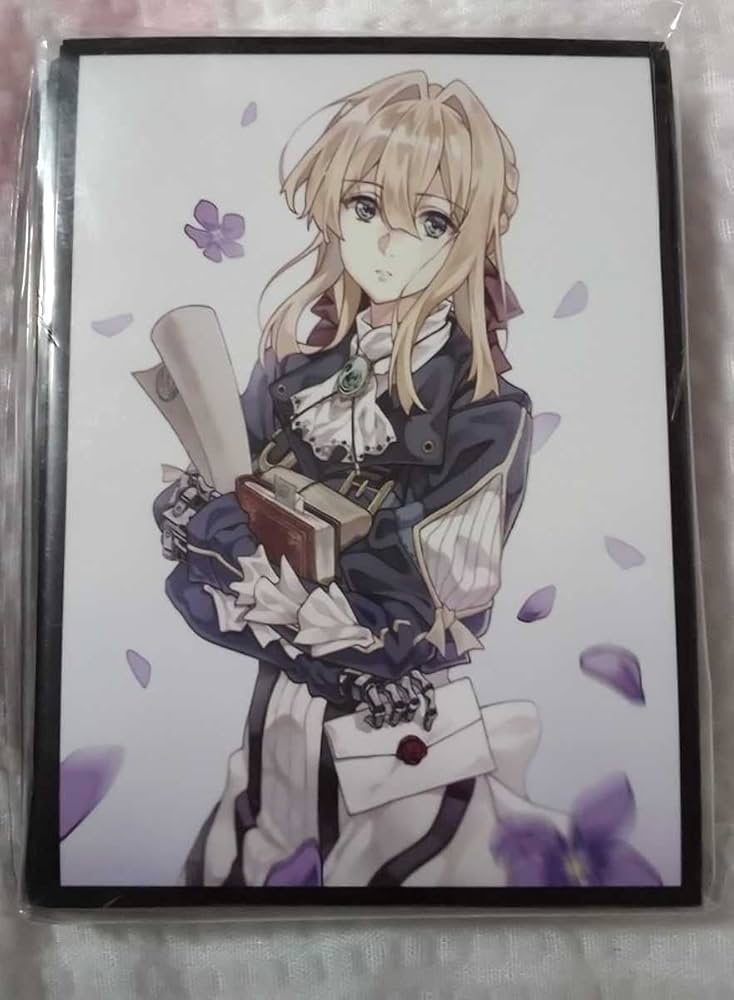 Amazon.co.jp: ヴァイオレット エヴァーガーデン カード スリーブ 2