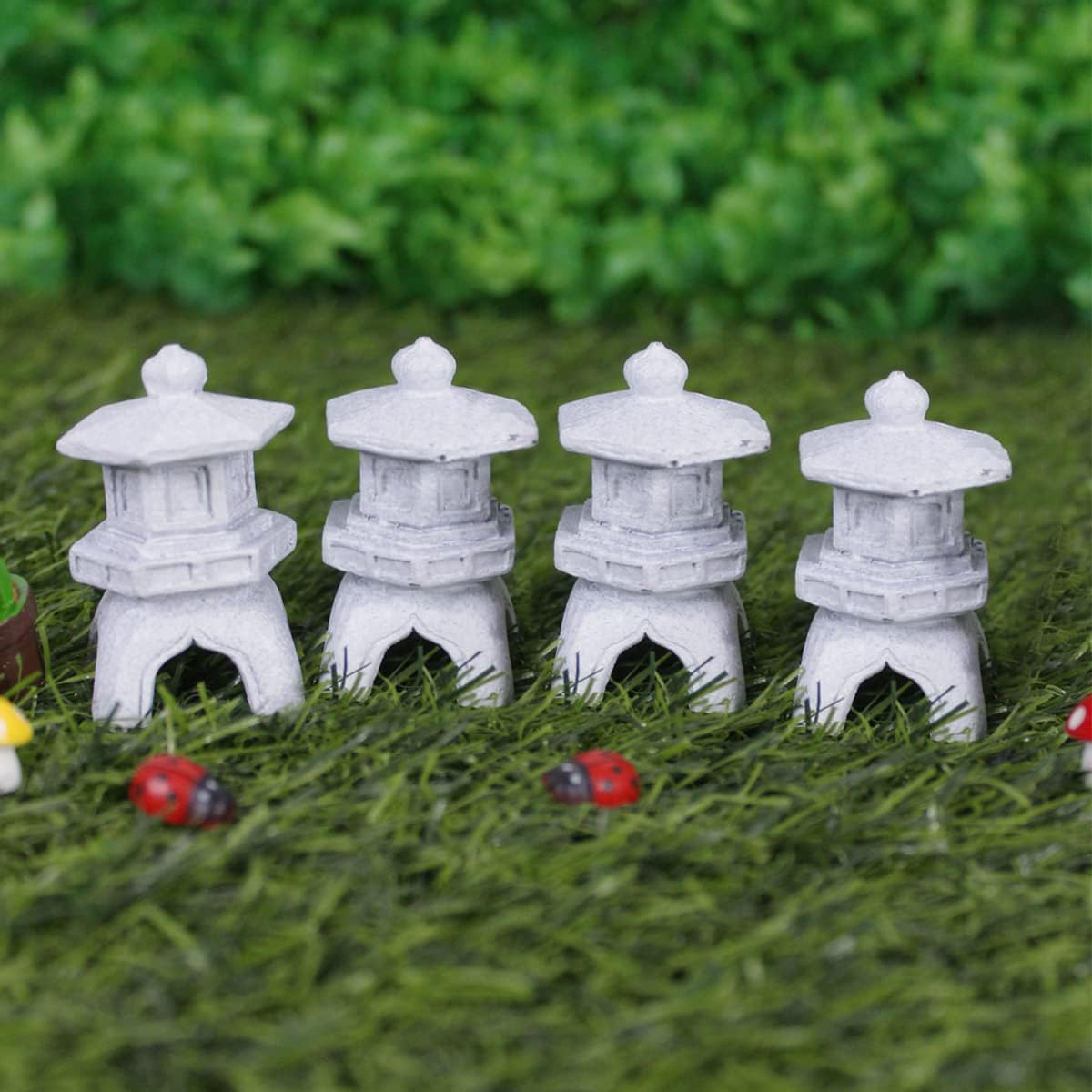 Wonderland Miniature Toys Set of 4 Zen Garden (Miniature Garden Accessories for Tray Garden) (B0BDBYNJ8B) Amazon Price History, Amazon Price Tracker