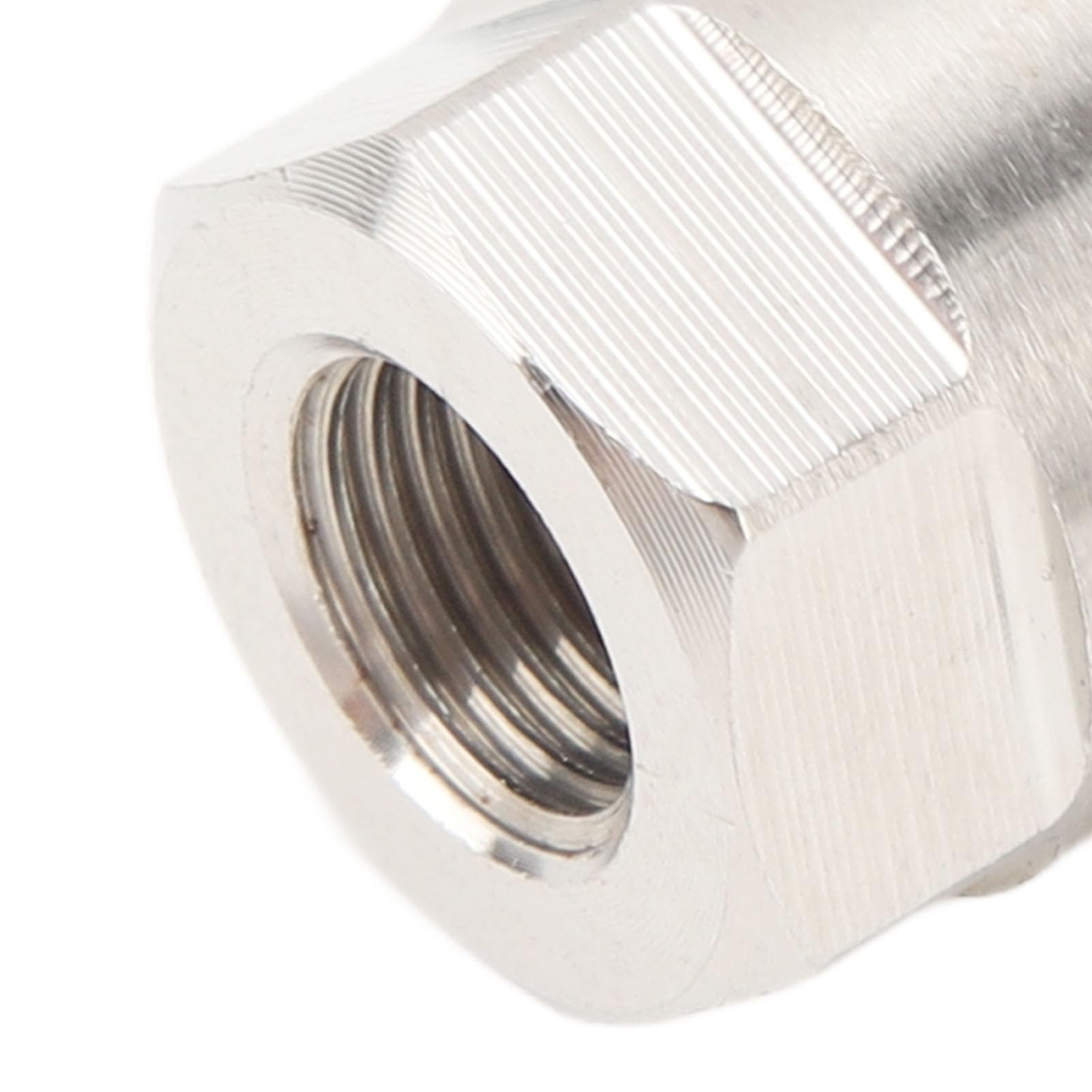 Adattatore per Manometro Olio 1/8 Pollici NPT Maschio M10x1.0 Femmina Acciaio Inossidabile Sensore Pressione Olio
