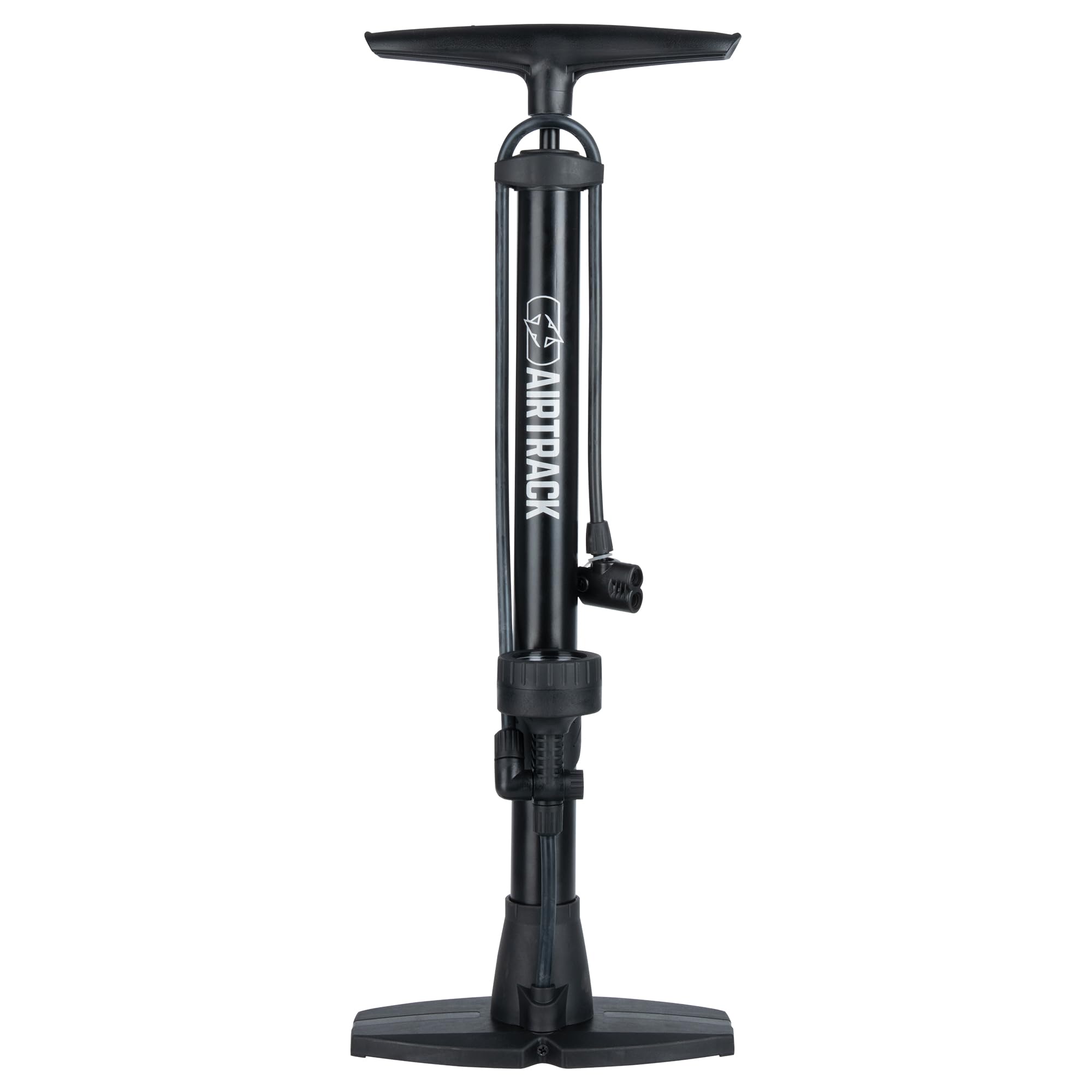 Oxford Airtrack Lite Floor Pump + Gauge PU856 | Schrader & Presta Track Pump For Bike Tyres, Inflatables & Balls