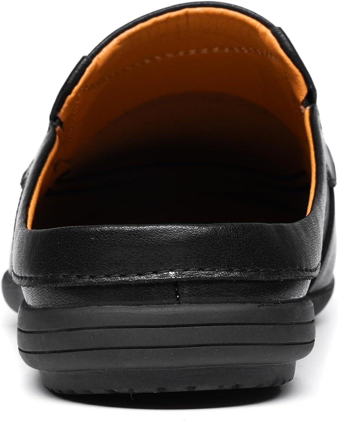 Men’s Slip-On Loafers Handmade Leather Slippers Breathable Comfortable Soft Hand Stitched no-heel Casual Shoes For Men - Image 3