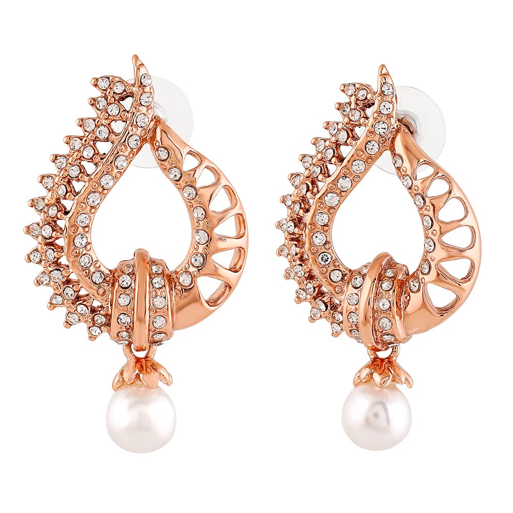 Floral Earrings Collection - Plated
