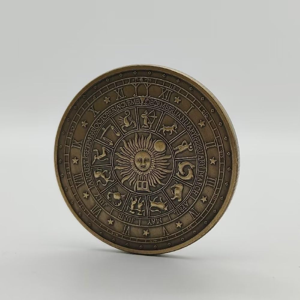 Amazon.co.jp: はい いいえ チャレンジコイン タロットコイン ラッキーコイン 意思決定者 チャレンジコイン 占いコイン : おもちゃ