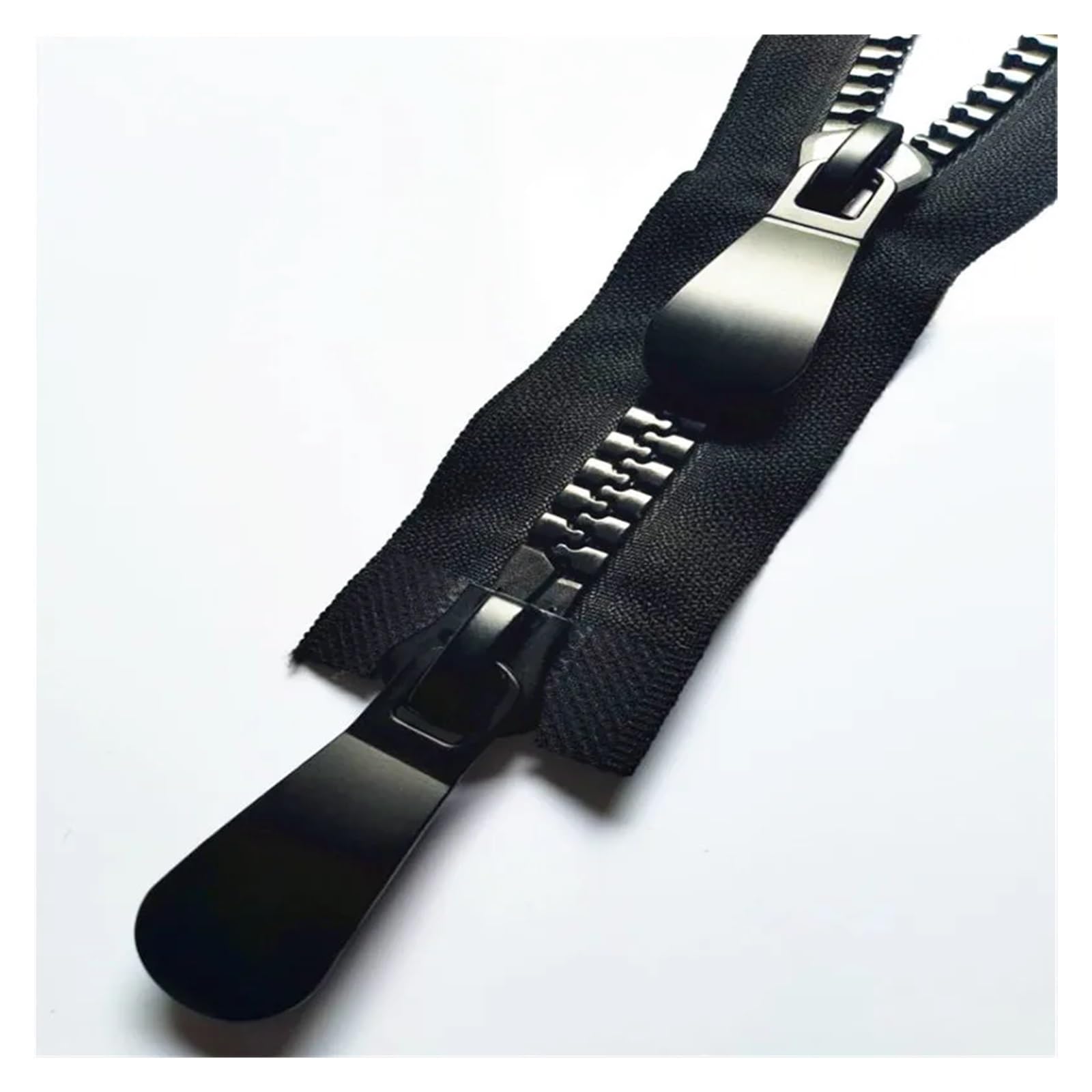 Zipper 1Pcs 60Cm-120Cm Zippers Double Slider Single Puller Open-end Zip for Jacket(70cm 1Pcs)
