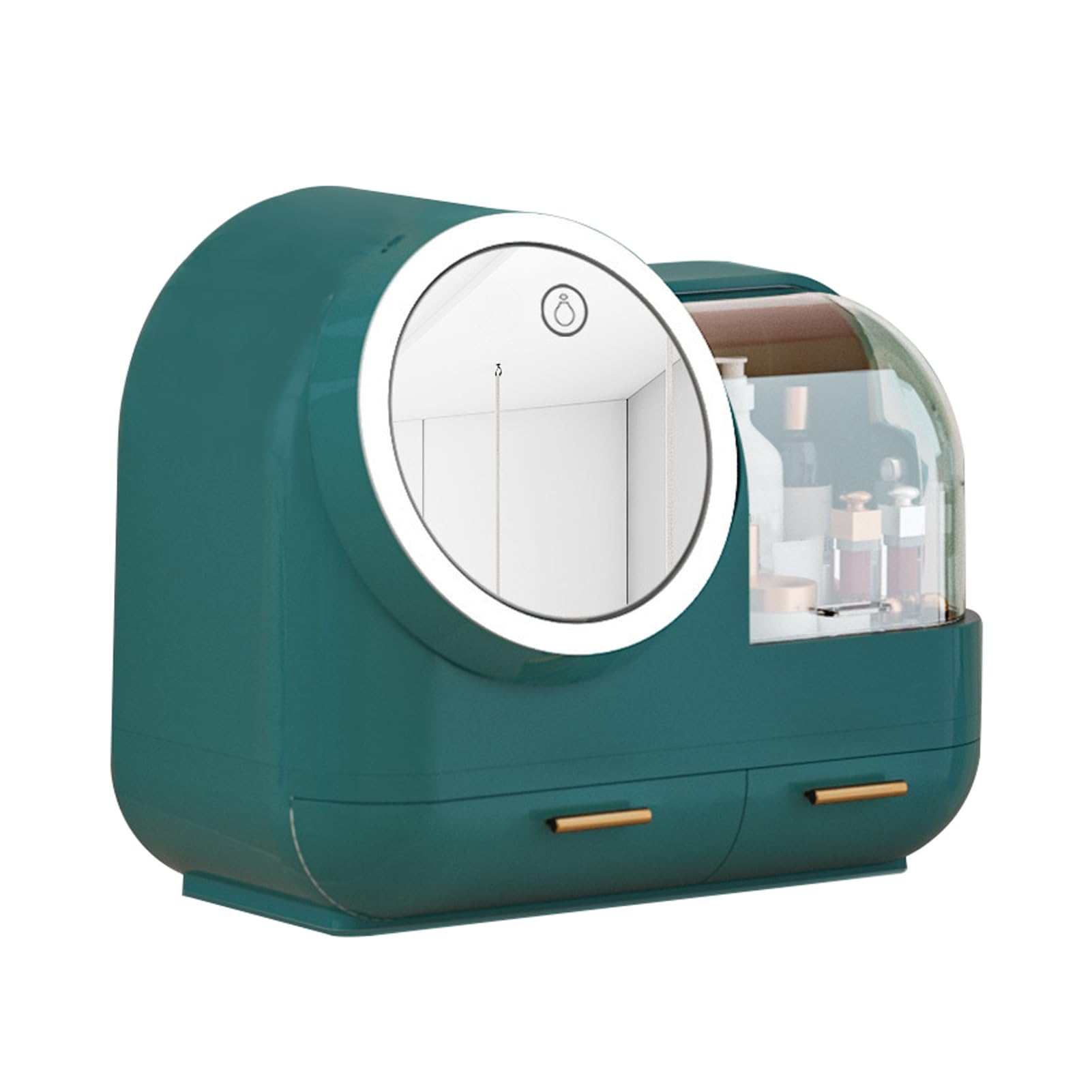 Solution de comptoir pour salle de bain : organiseur maquillage nomade
