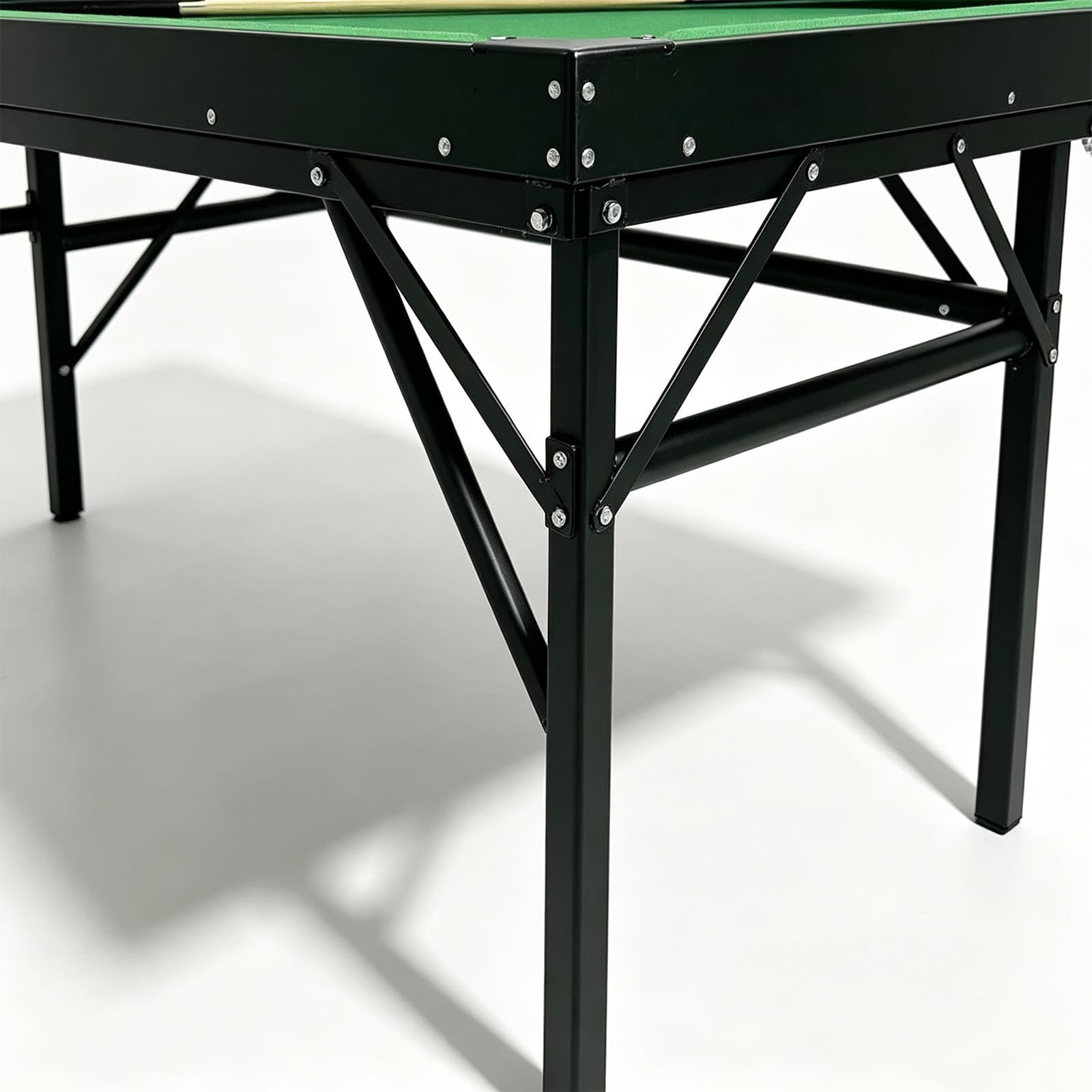 Table de Billard,Kit de Billard Pliable et Portable Montage Simple