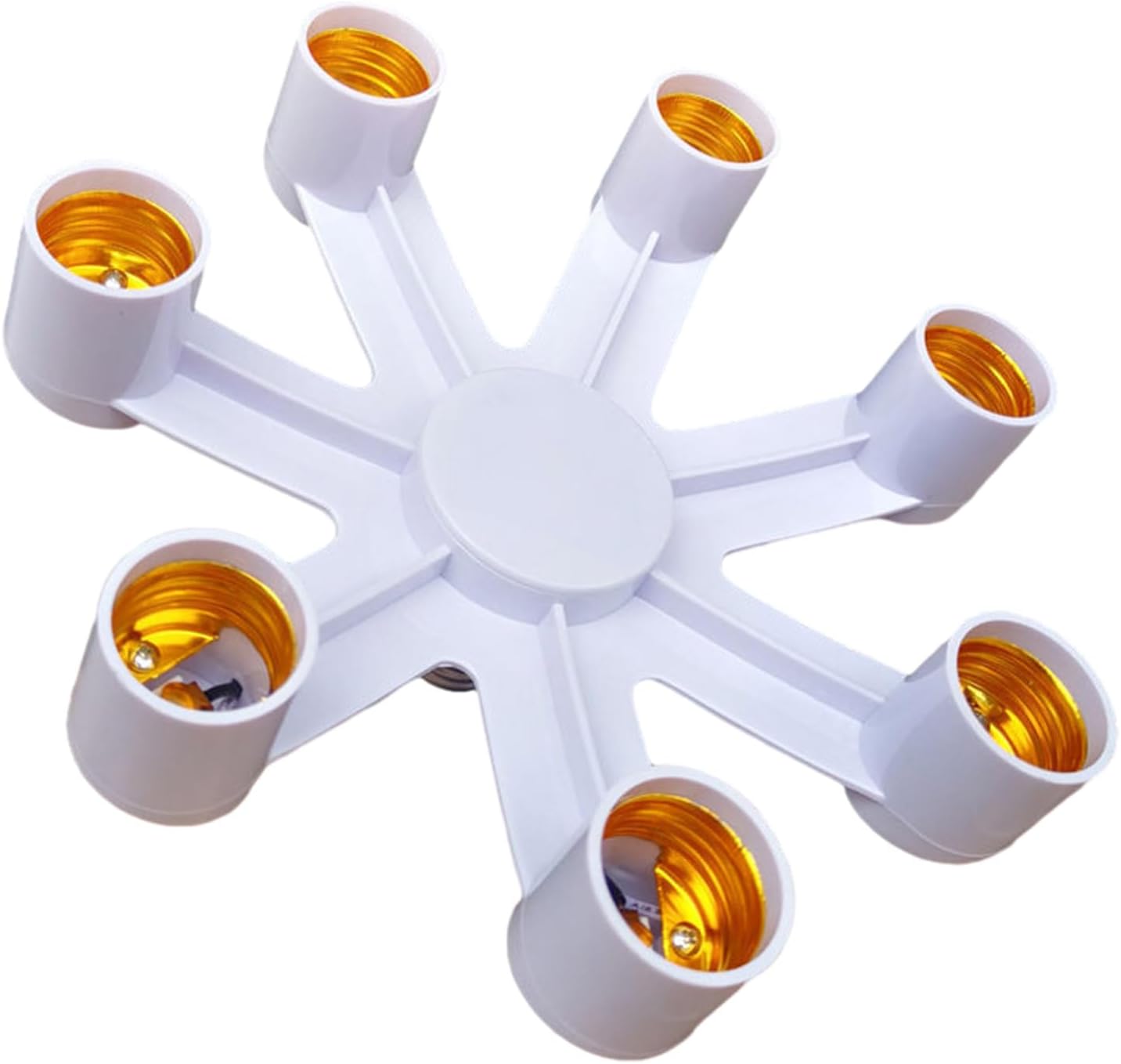 E27 Base Socket Splitter E27 To E27 LED Bulb Lamp Holder 2in1/3in1/4in1/5in1/6in1/7in1 Lamp Socket Light Bulb Adapter Light Bulb Socket Splitter