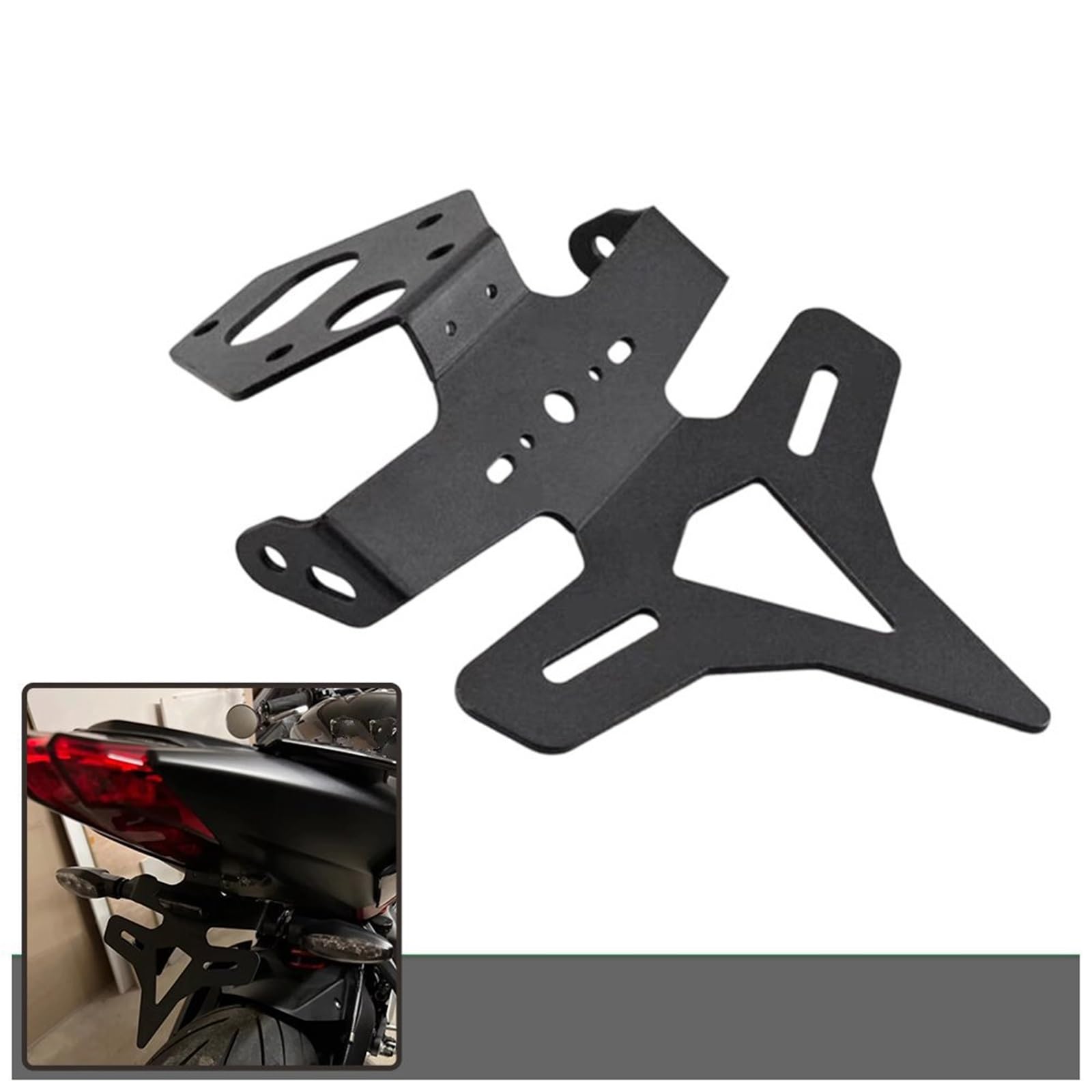 Portatarga Telaio Posteriore Moto Per T&riu&mph Daytona/Street Triple 675 R/RX 2013-2016