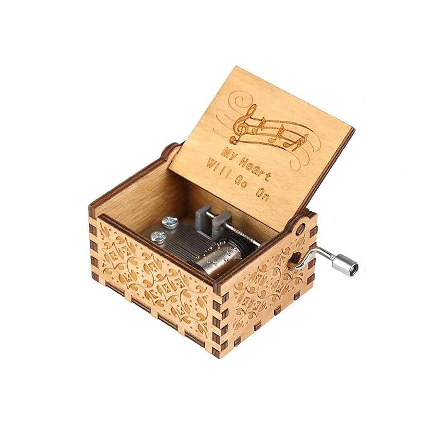 CAAJU Titanic Mb, Music Box Titanic Heart Will Go On Tune Titanic Theme Music Box For Love Gift For Girl Friend Friends Wife Hand Crank Musical Boxes Wooden, Kid (B09TVRYC6V) Amazon Price History, Amazon Price Tracker