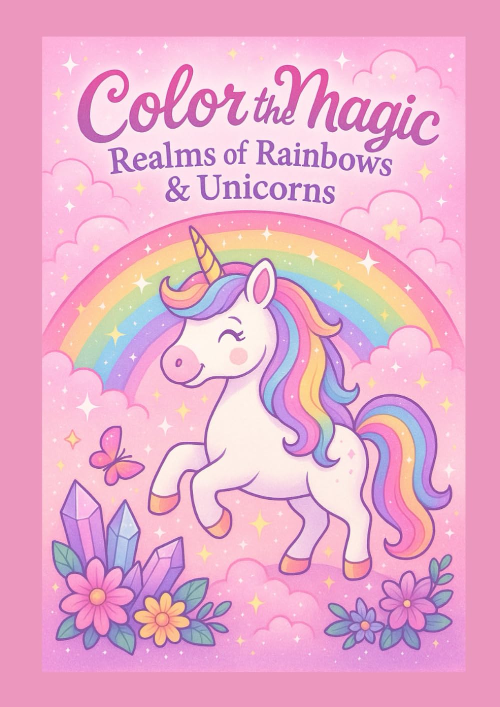 Color the Magic: Realms of Rainbows and Unicorns