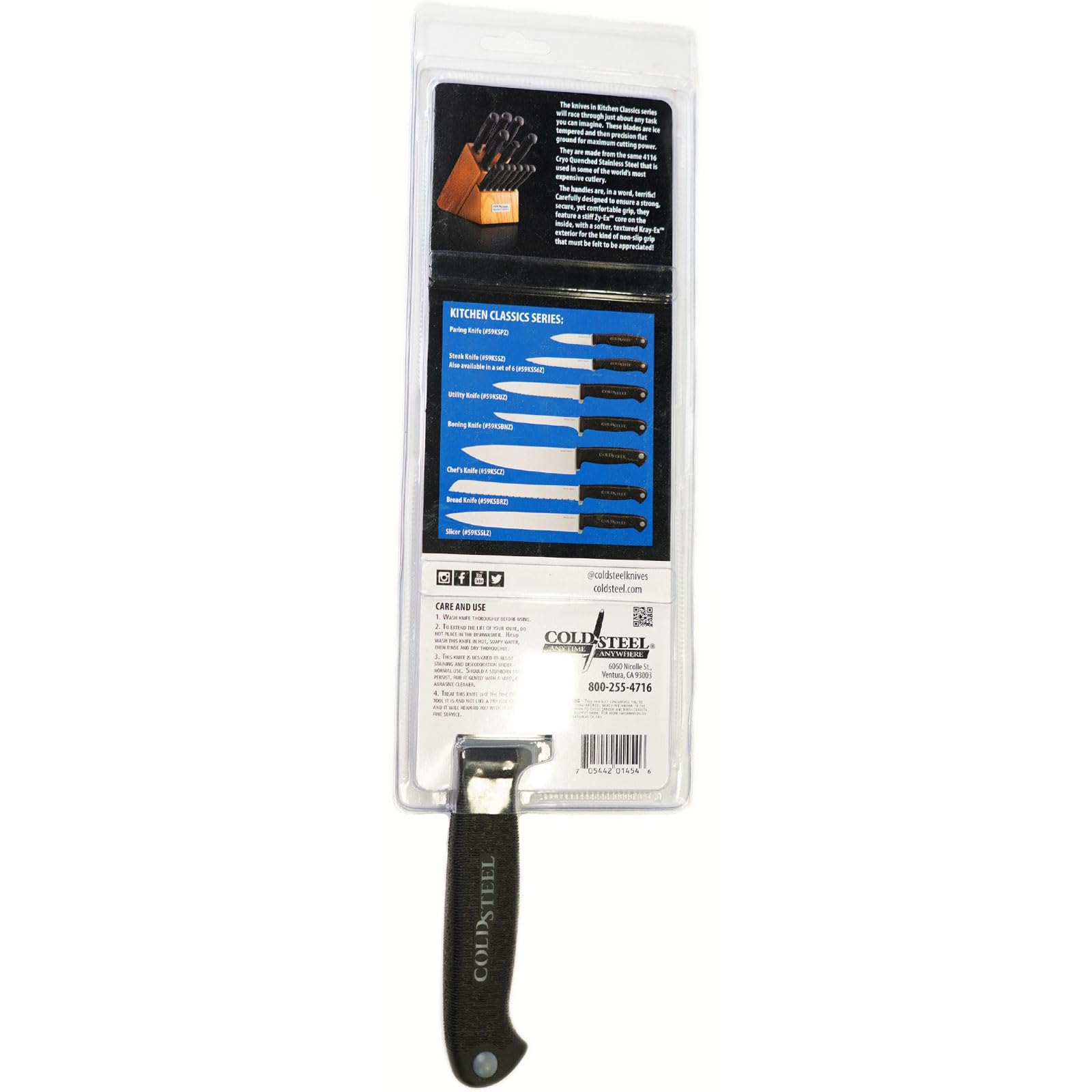 Amazon.com: Cold Steel Kitchen Classics Series Slicer Knife