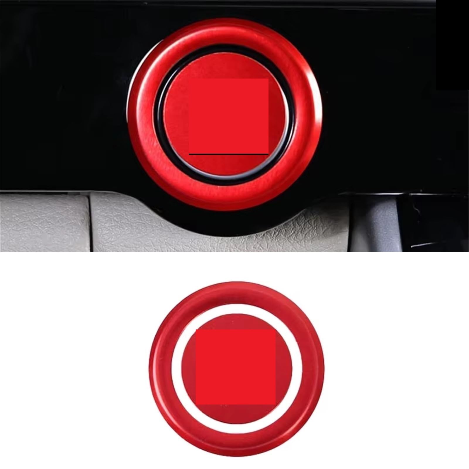 Interior Button Stickers Compatible with Kia for Carnival KA4