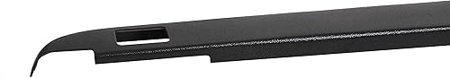 Miniatura 5 de ECOTRIC Tapas de riel de caja de camión de 6 pies 5 pulgadas compatibles con Dodge Ram 1500 2500 3500 2002-2009 (juego de 2) acabado liso negro con