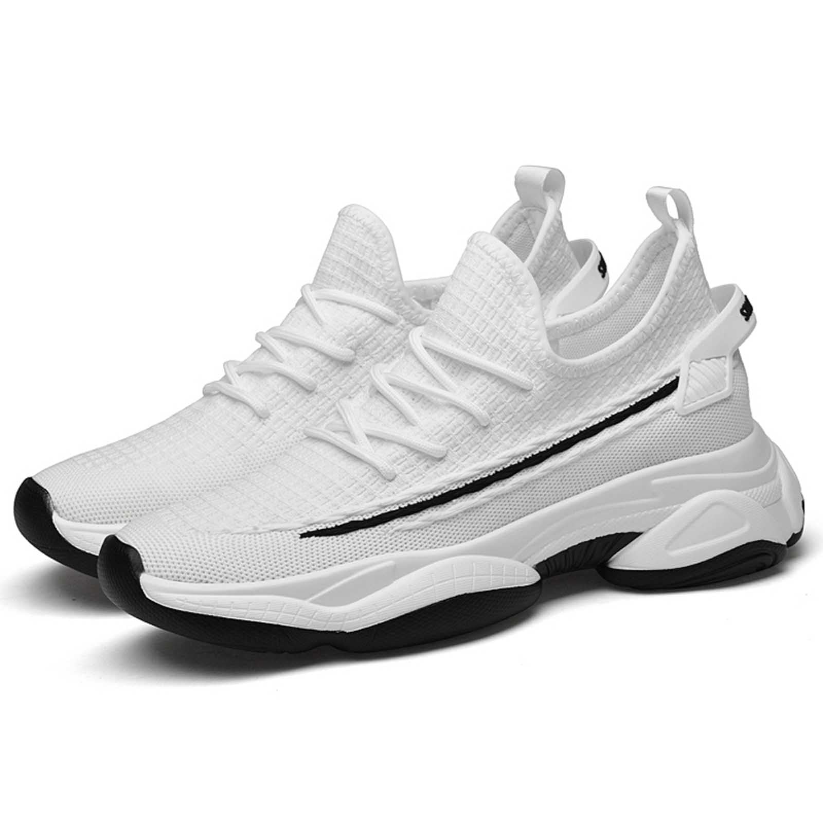 Zapatillas para Correr Hombre Running Deportivas cómodas Casuales Casual Zapatos con Plataforma Urbanos Tenis Fitness Jogging