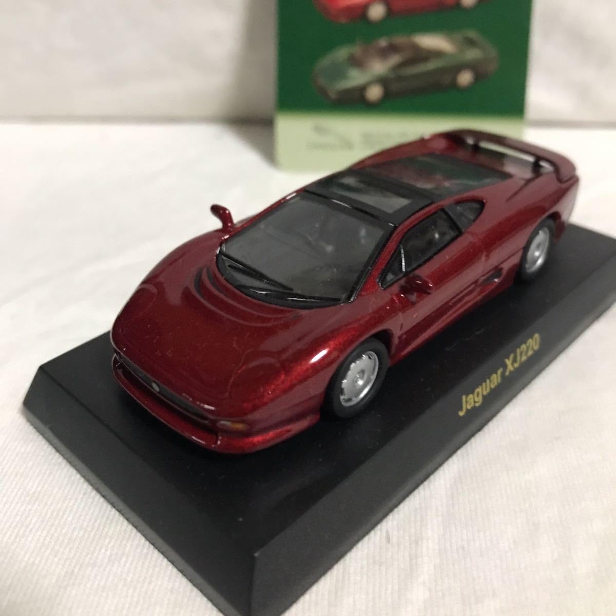 Amazon.co.jp: Kyosho 1/64 Jaguar XJ220 Burgundy British Mini Car