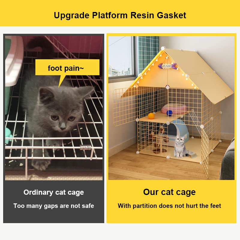 Parc à chat d'intérieur pour protéger vos meubles des griffures - 3