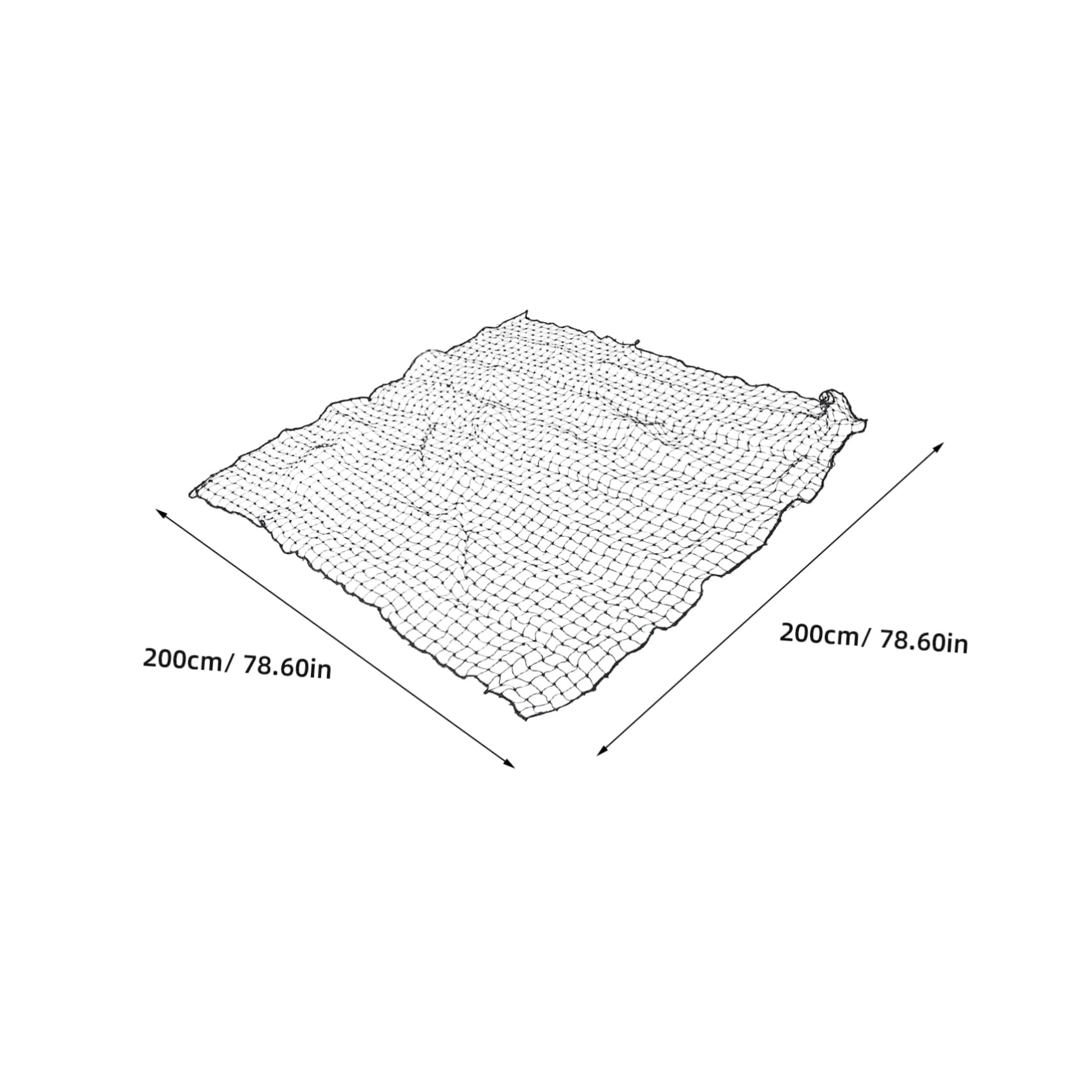 Milisten Baseball Softball Practice Net Rebound Protective Net Enhance Skills Safety