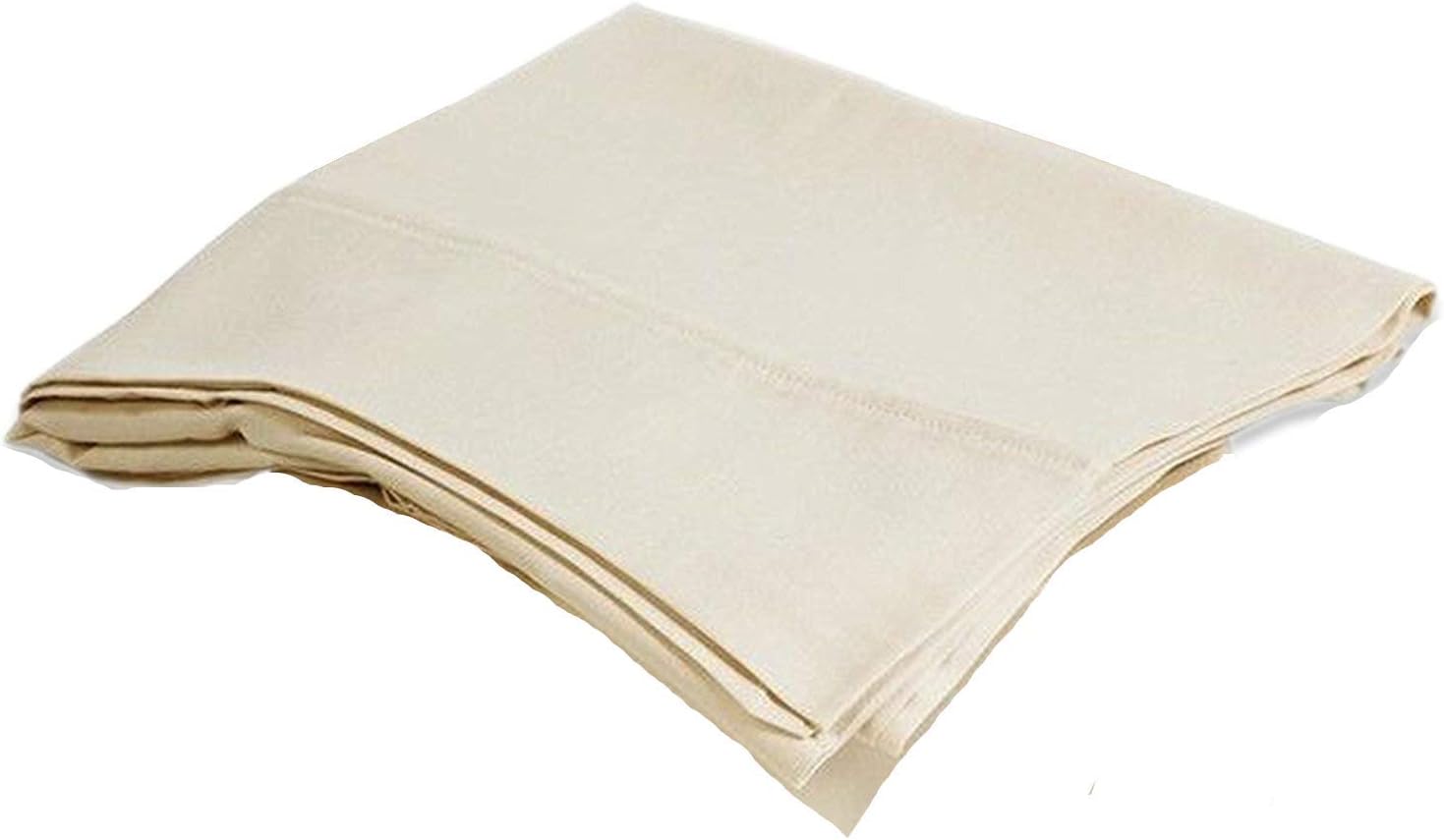 CozyFit Certified Organic 100% Cotton Super Low Profile Luxury Fitted Sheet For 6" - 9" Mattress (King)