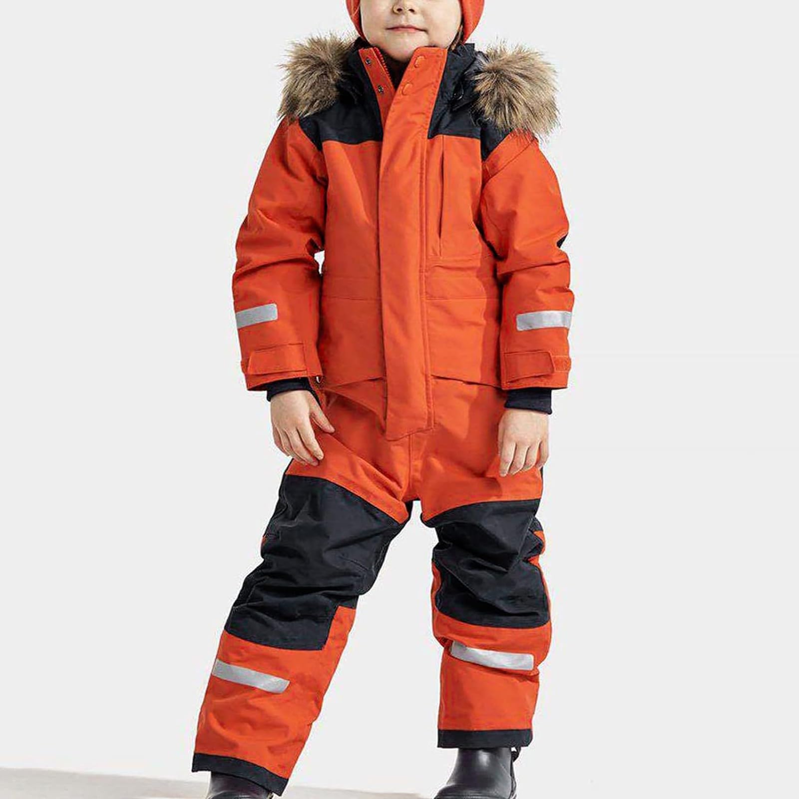 Mono de nieve Cloud Kids – Traje de nieve ajustable, de una pieza, costuras impermeables, niñas y niños, para lluvia, esquí e invierno. 1 – 15 años