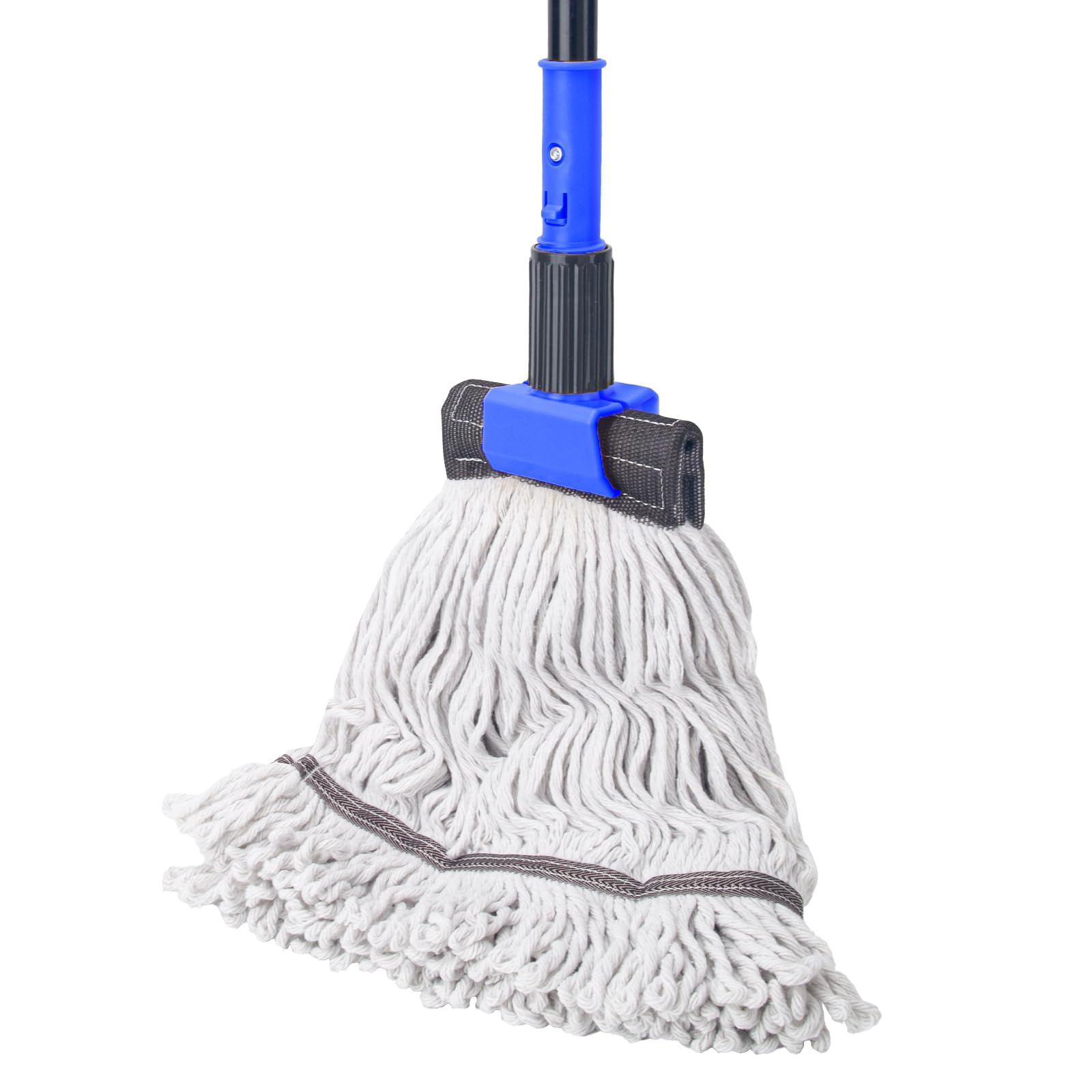 Mocio Commerciale GRAREND Con Manico 152 Cm E Testa In Cotone, Per Pavimenti Industriali E Domestici - 3