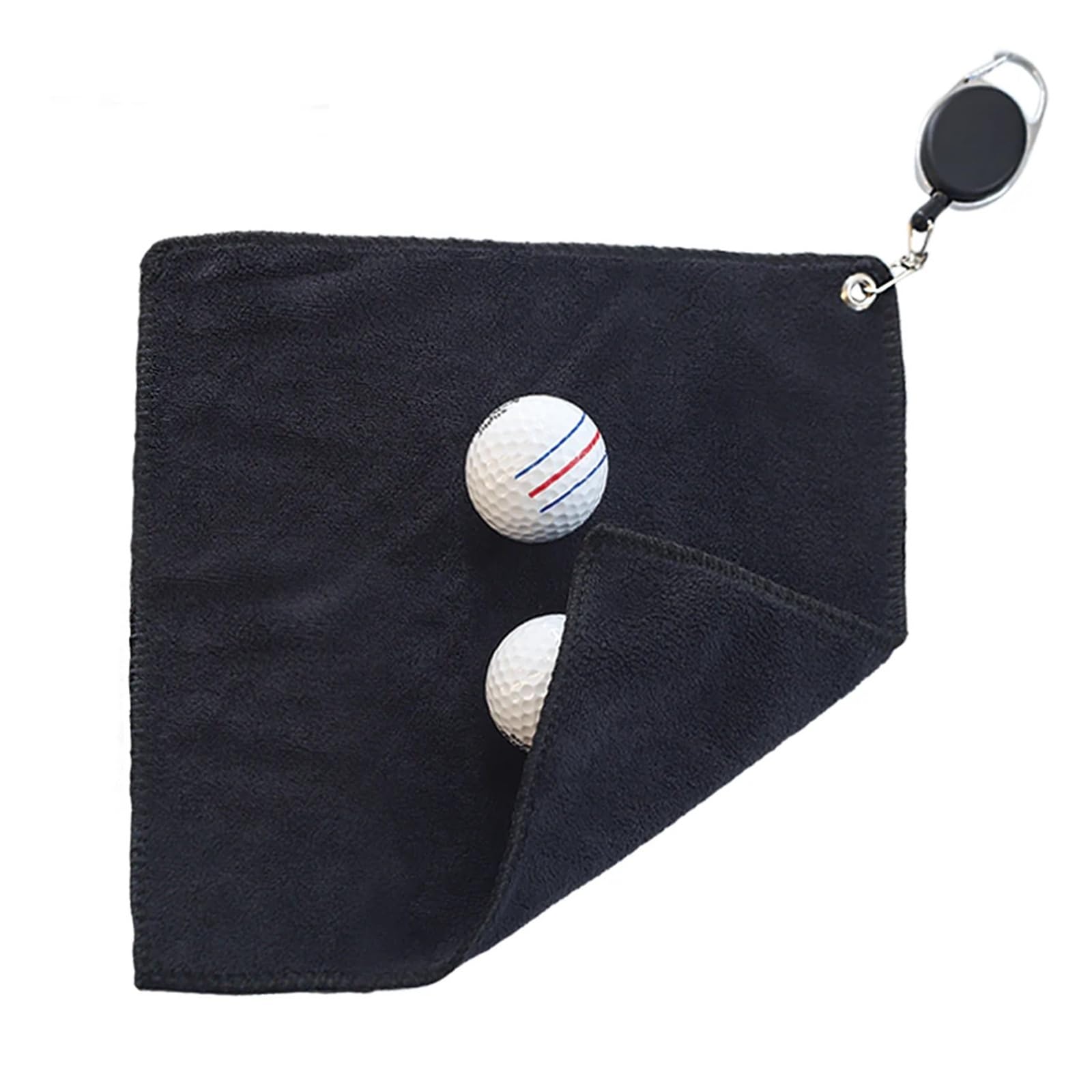 Kit de Limpieza de Palos de Golf 3 en 1, Toalla con pulverizador de Agua, Cepillo y Ranura, Juego de Herramientas de Limpieza portátil for Uso en Campos de Golf