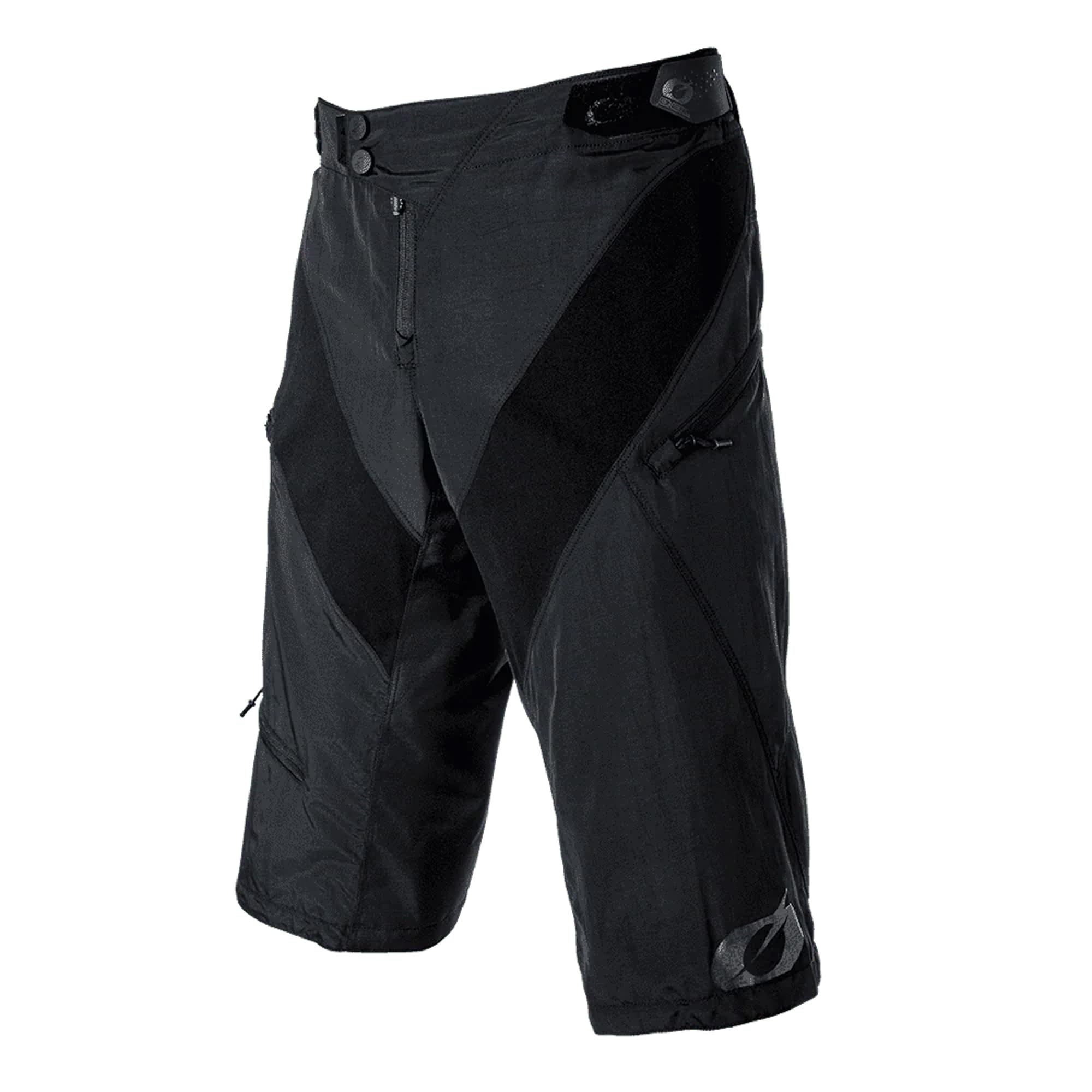 O'NEAL | Short Mountain Bike Shorts | MTB DH Downhill FR Freeride | Cierre a presión, Ajuste Seguro, Tejido de Rendimiento de Secado rápido | Pantalones Cortos de generador | Adulto | Negro