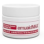 emuaid EMUAIDMAX Ointment for Itchy Skin, Maximum Strength Treatment for Athlete\'s Foot, Psoriasis, Jock Itch, Rash, Eczema, Cold Sores, Blisters, and Yeast Infection, 0.5oz