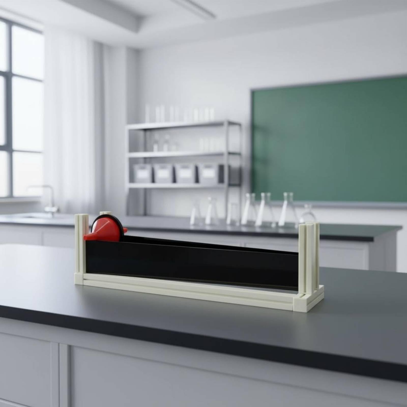 Dimostratore Cono Esperimento Scientifico Esposizione Centro Massa Apparato Fisico Materiale Plastica Osservazione Aperta Adatto per Lezioni Pratiche Attività Educative