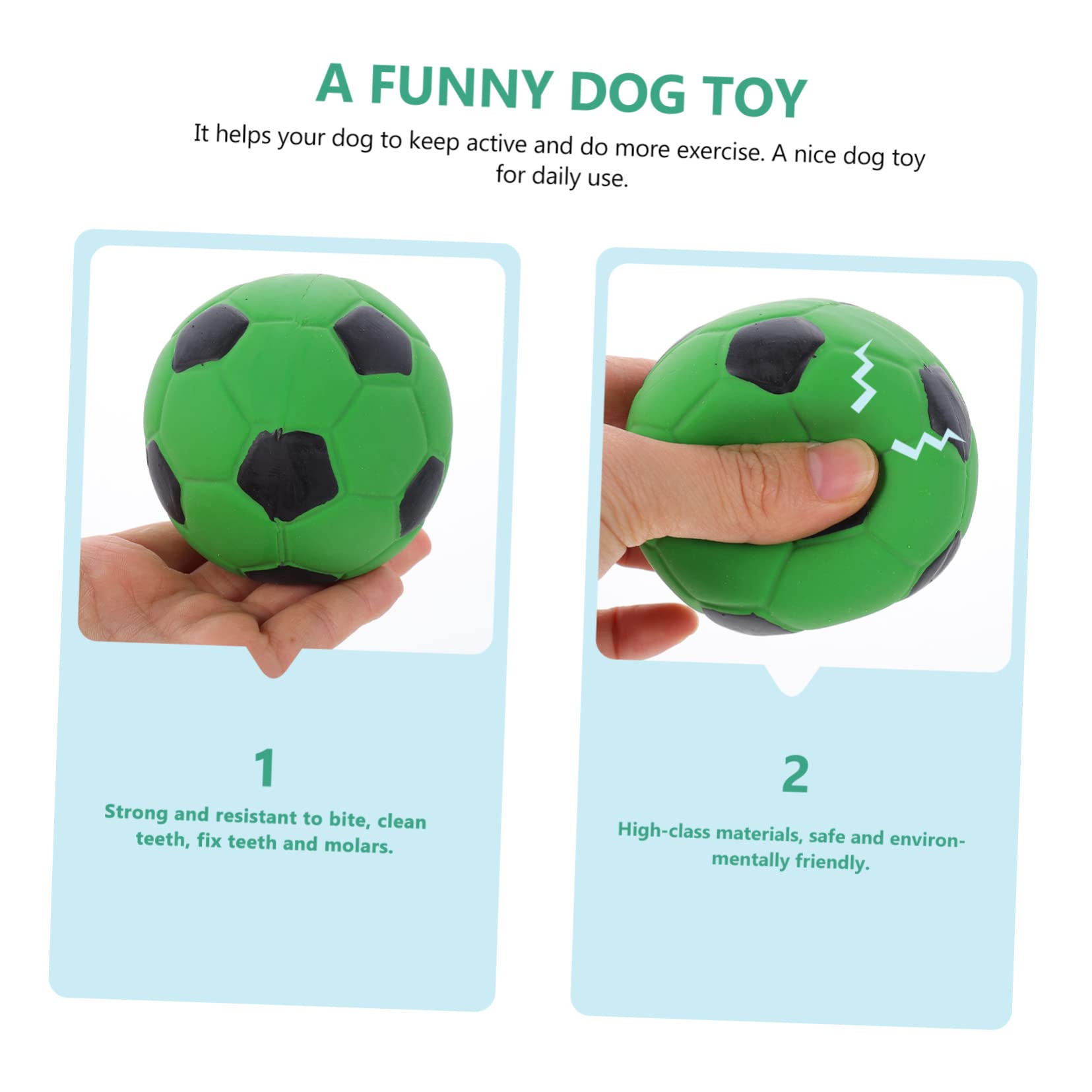 SUPVOX 12piezas Juguetes Interactivos para Perros Balón De Fútbol De para Masticar Juguetes Duraderos y Resistentes para Cachorros para Limpiar Dientes y Entretenimiento