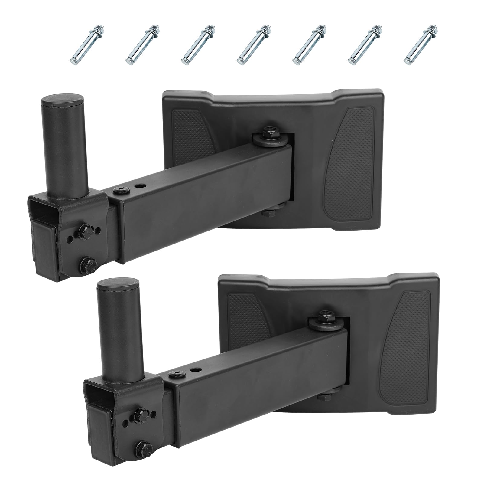 Support Mural Enceinte Heavy Duty 2 pièces, Charge Jusqu’à 75 kg
