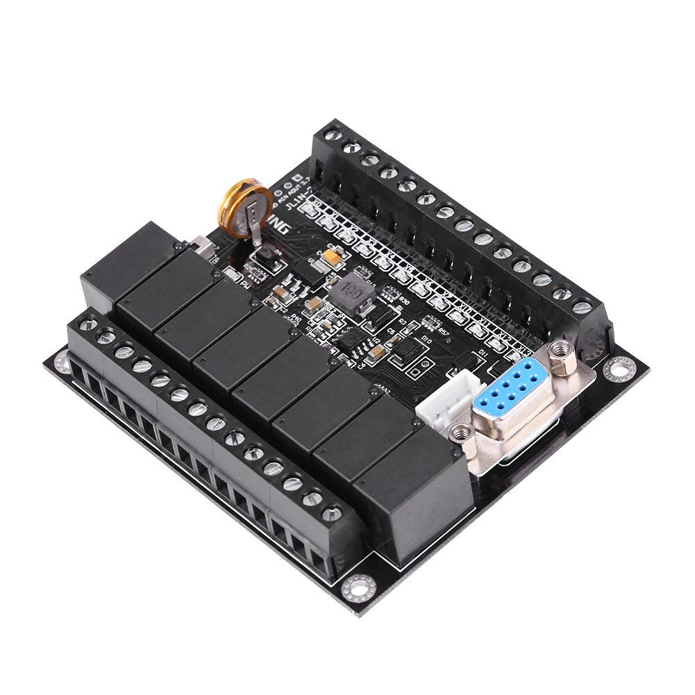 Scheda di controllo industriale PLC, Regolatore PLC 24 V PLC Regolatore logico programmabile FX1N-20MR
