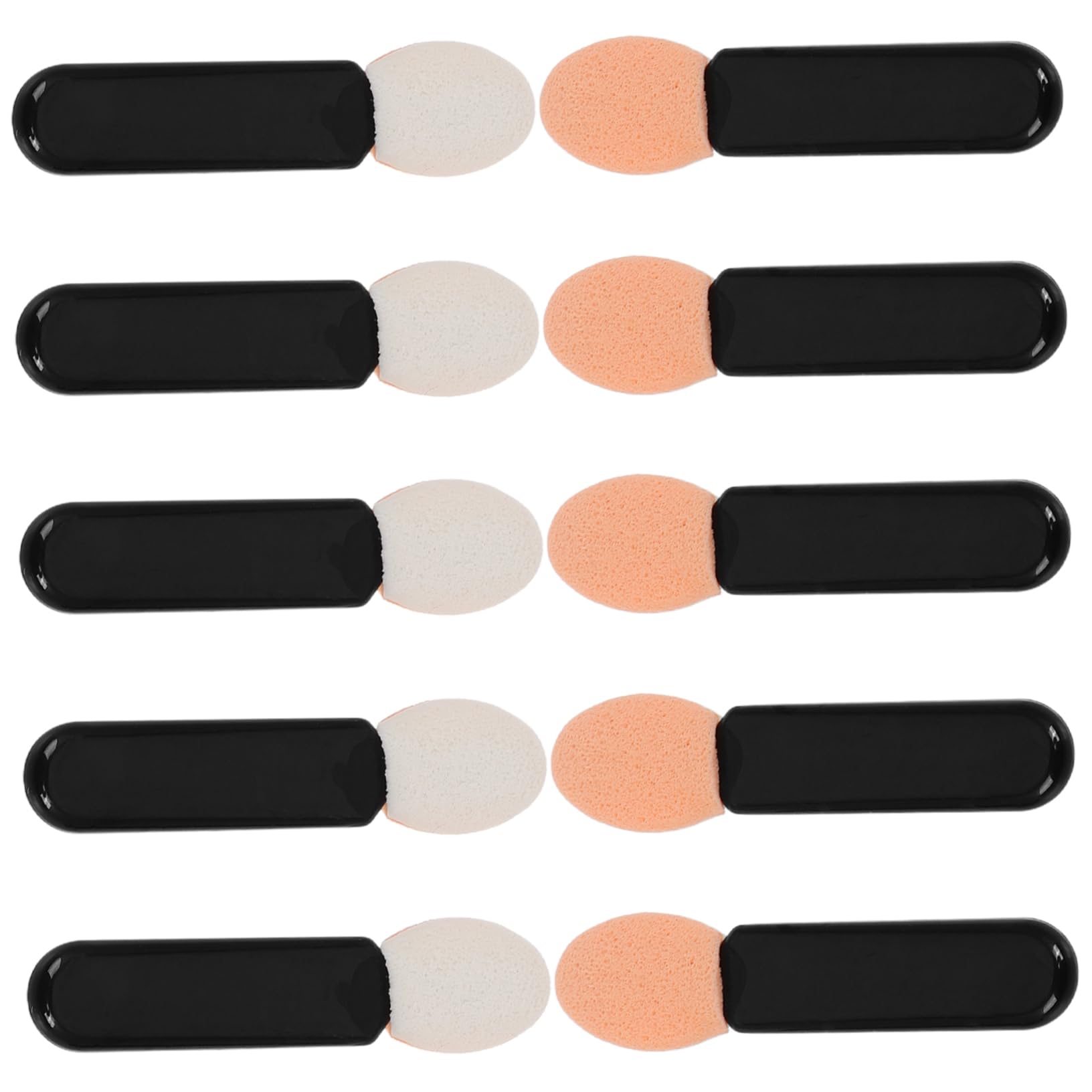 SOESFOUFU 10 Pcs Eye Shadow Brush Durable Eyeshadow Applicator for Makeup Versatile Sponge Brush for Eyeshadow Lipstick and Concealer for Women