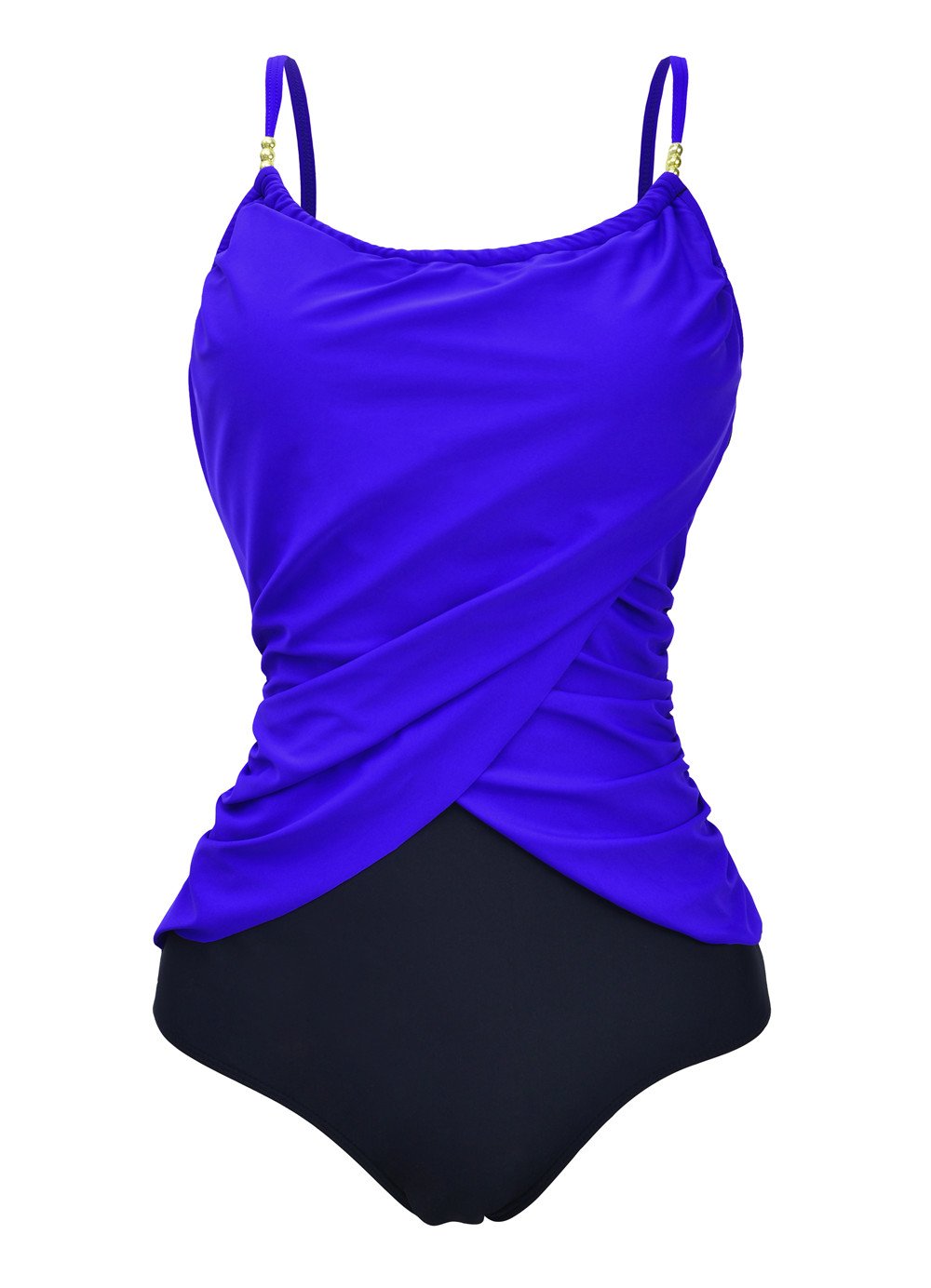 Aidonger Women's Plus Size Monokini One Piece Swimsuit for Chubby Woman, L-5XL