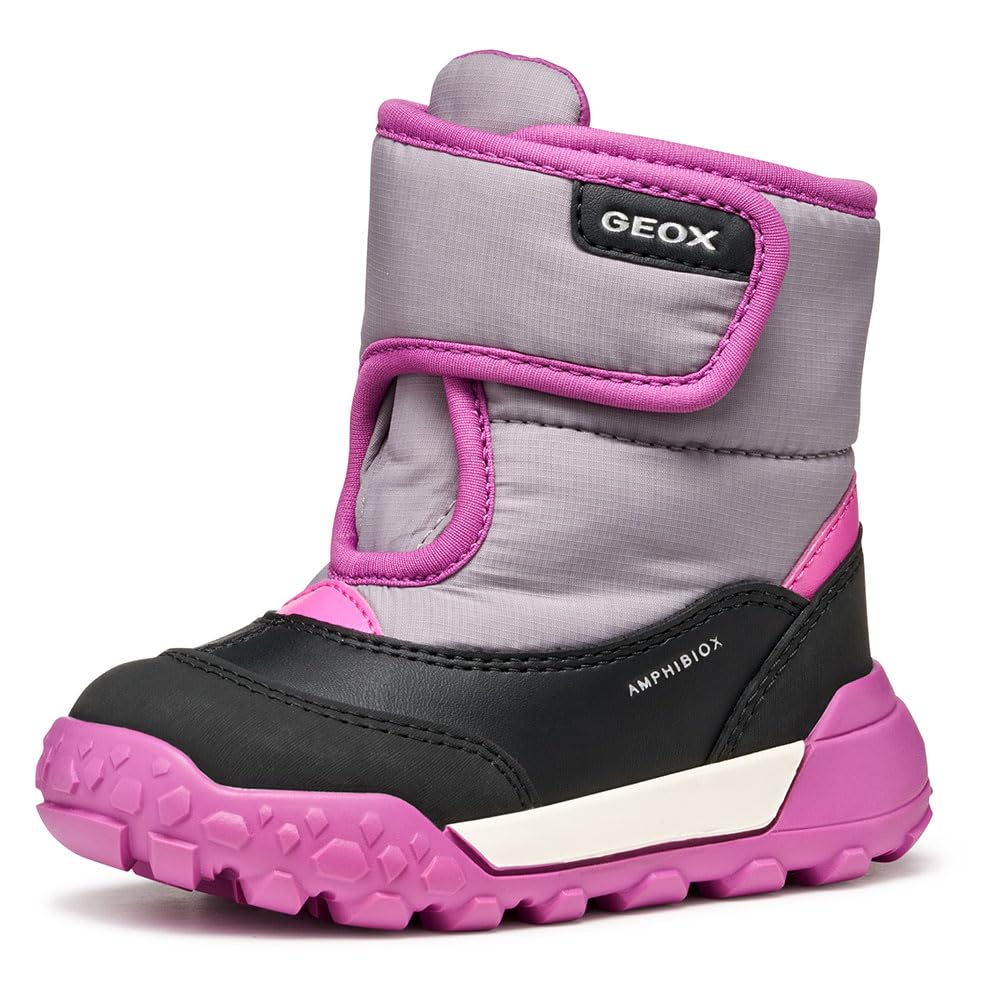 Geox B Trekkyup Girl B Ab Bota de tobilloBebé-Niñas