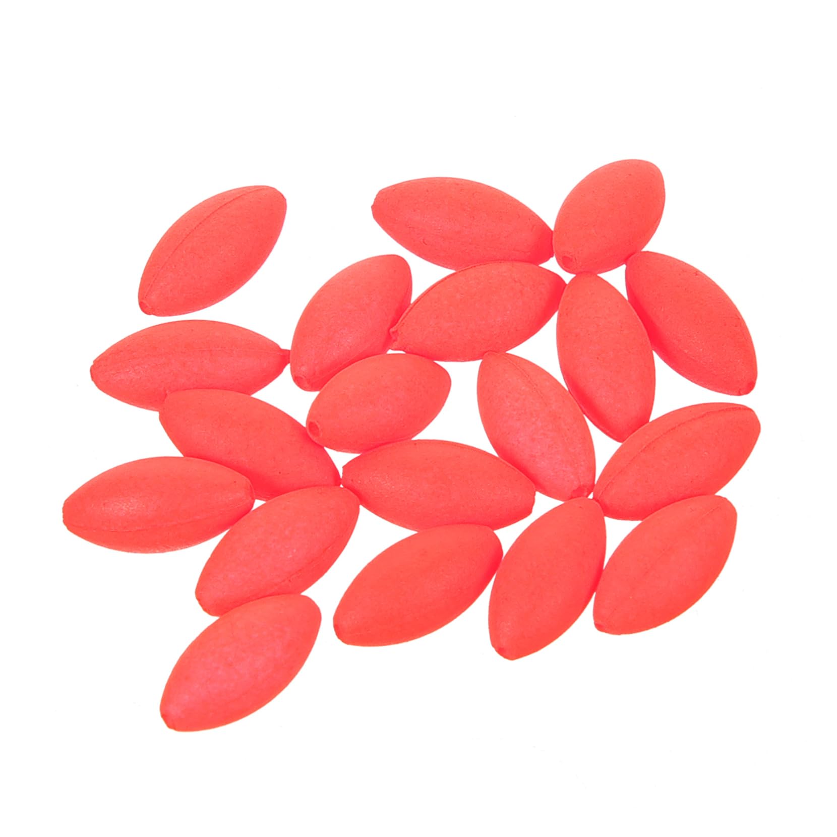 Abaodam Perles De Pêche Flotte Attaquer pour Outil De Pêche Articles De Pêche Attendre La Pêche Accessoires De Pêche Rouge Plastique