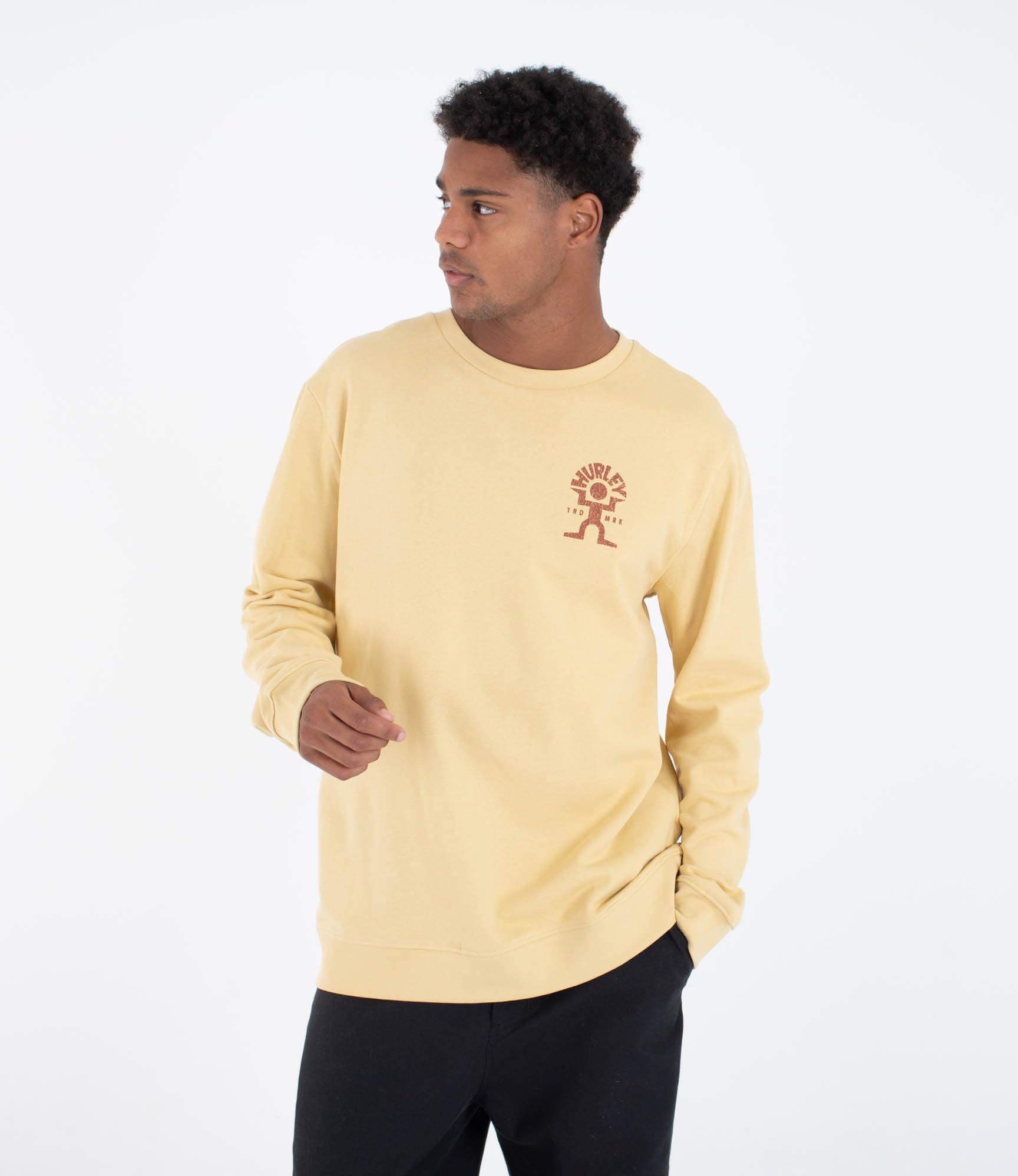 Sweatshirt men - Dancer, Hazelnut, S