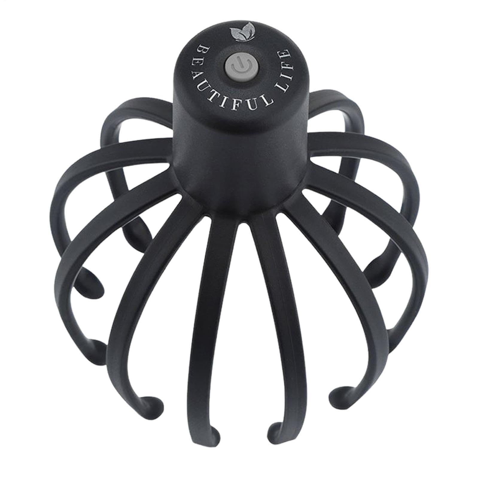 Masajeador eléctrico del cuero cabelludo, diseño de pulpo pequeño