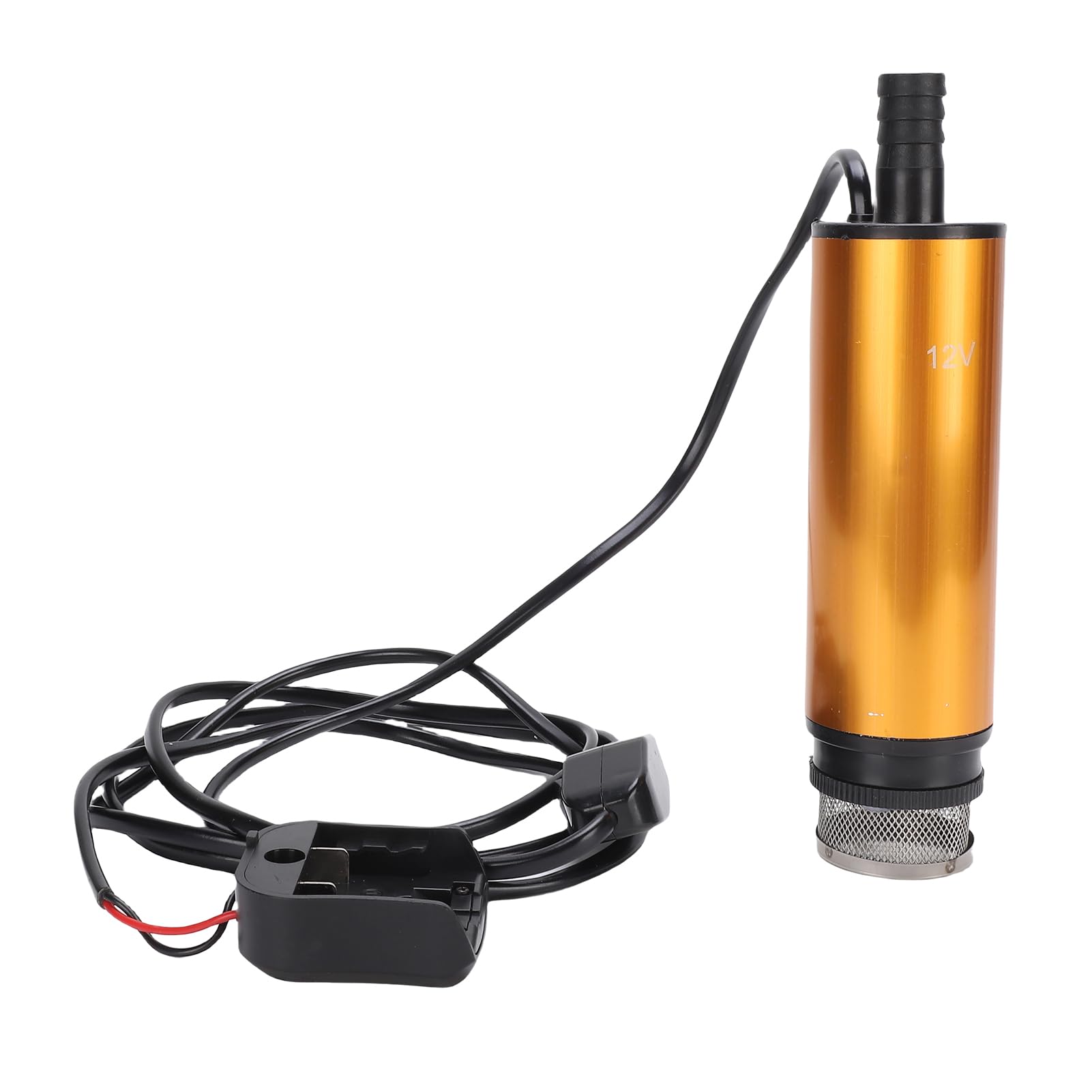 SUNGOOYUE Potente Bomba de Batería Sumergible de 120 W, Bomba de Agua Autocebante Rápida con Velocidad de Motor de 4500 RPM, Incluye 1 Manguera de Agua, Adecuada para Drenar Barriles de Lluvia,