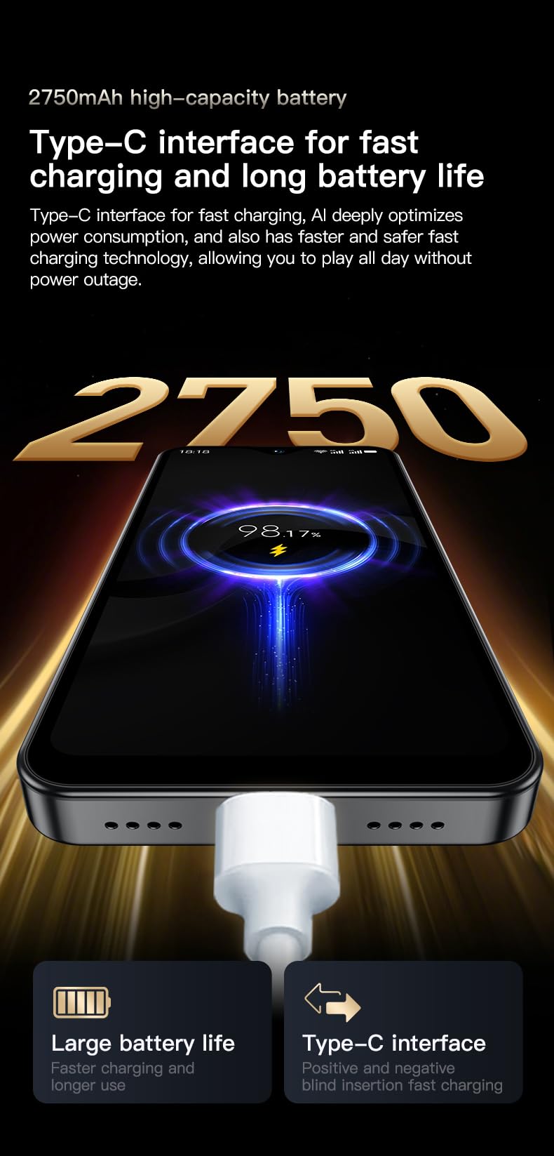 Amazon | F9 Max 4G LTE ミニスマートフォン Android 12 オクタコア