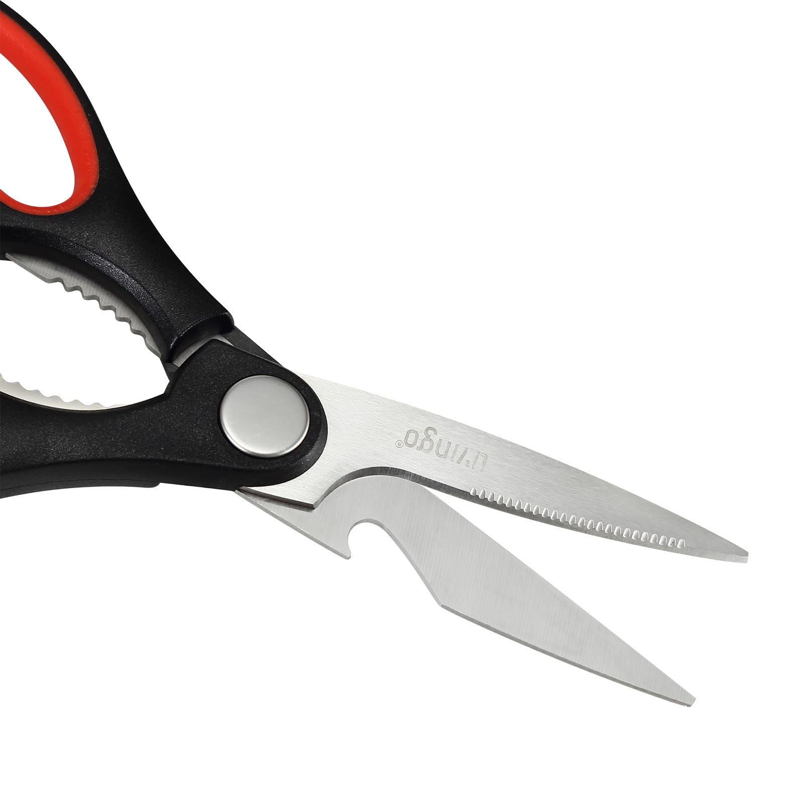 LIVINGO Forbici da cucina 20,3 cm 2 pezzi – Multifunzionali per pollo, carne, verdure, barbecue