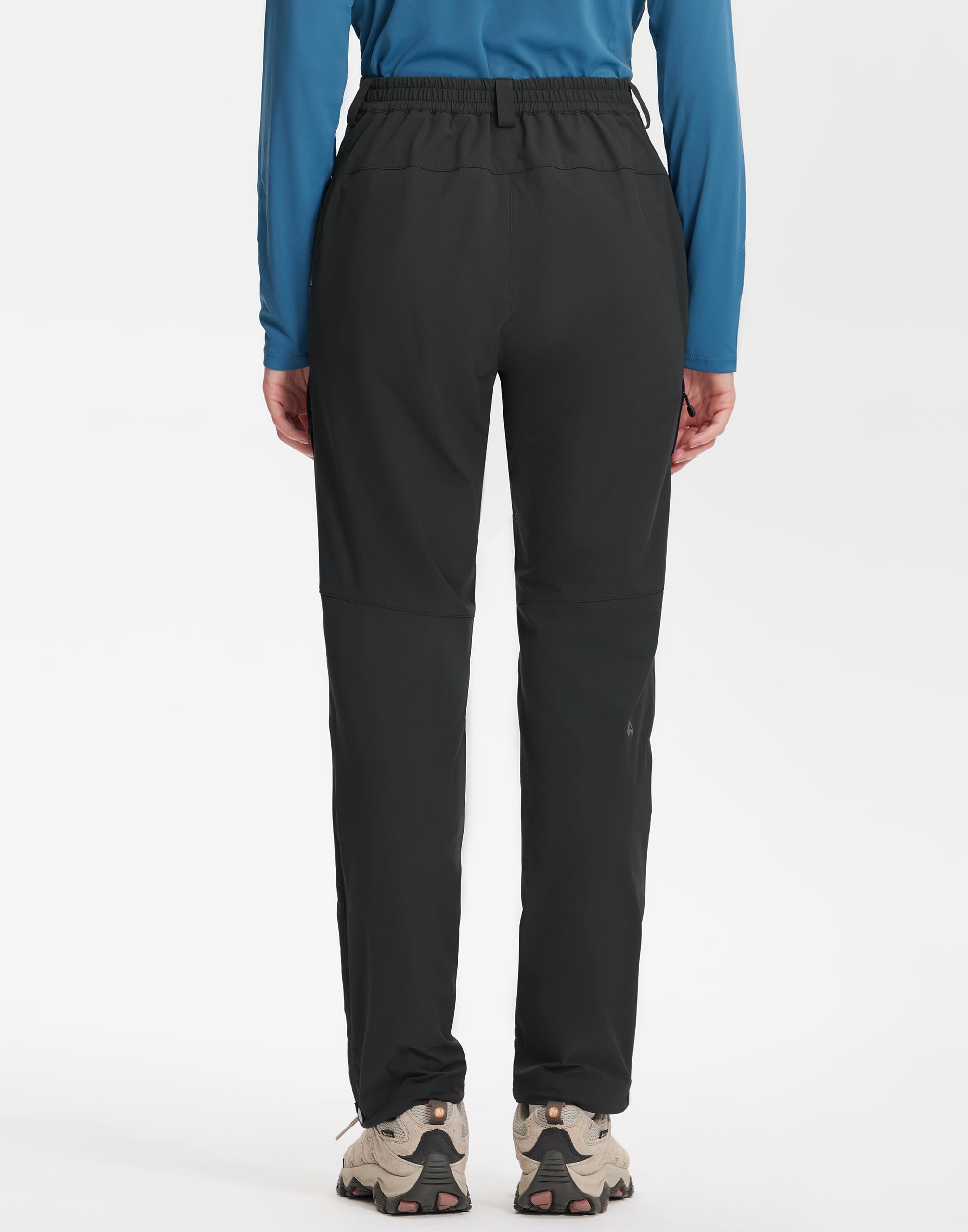Pioneer Camp Pantaloni da trekking da donna per attività all'aria aperta, con tessuto elasticizzato a 4 vie, impermeabili, traspiranti, ad asciugatura rapida, per primavera, estate, autunno