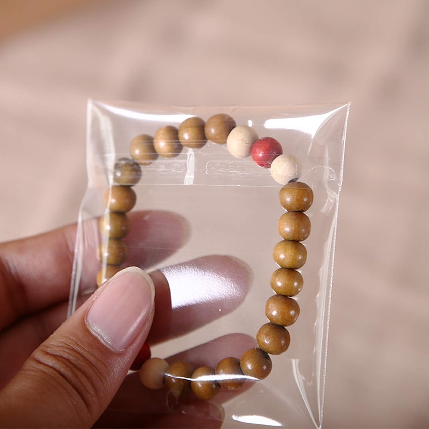 Clear Self Sealing Cellophane Bags,4x6 Inches 200 Pcs Cookie Bags Resealable Cellophane Bag for Packaging Cookies,Gifts,Favors, Products,Candy : Health & Household