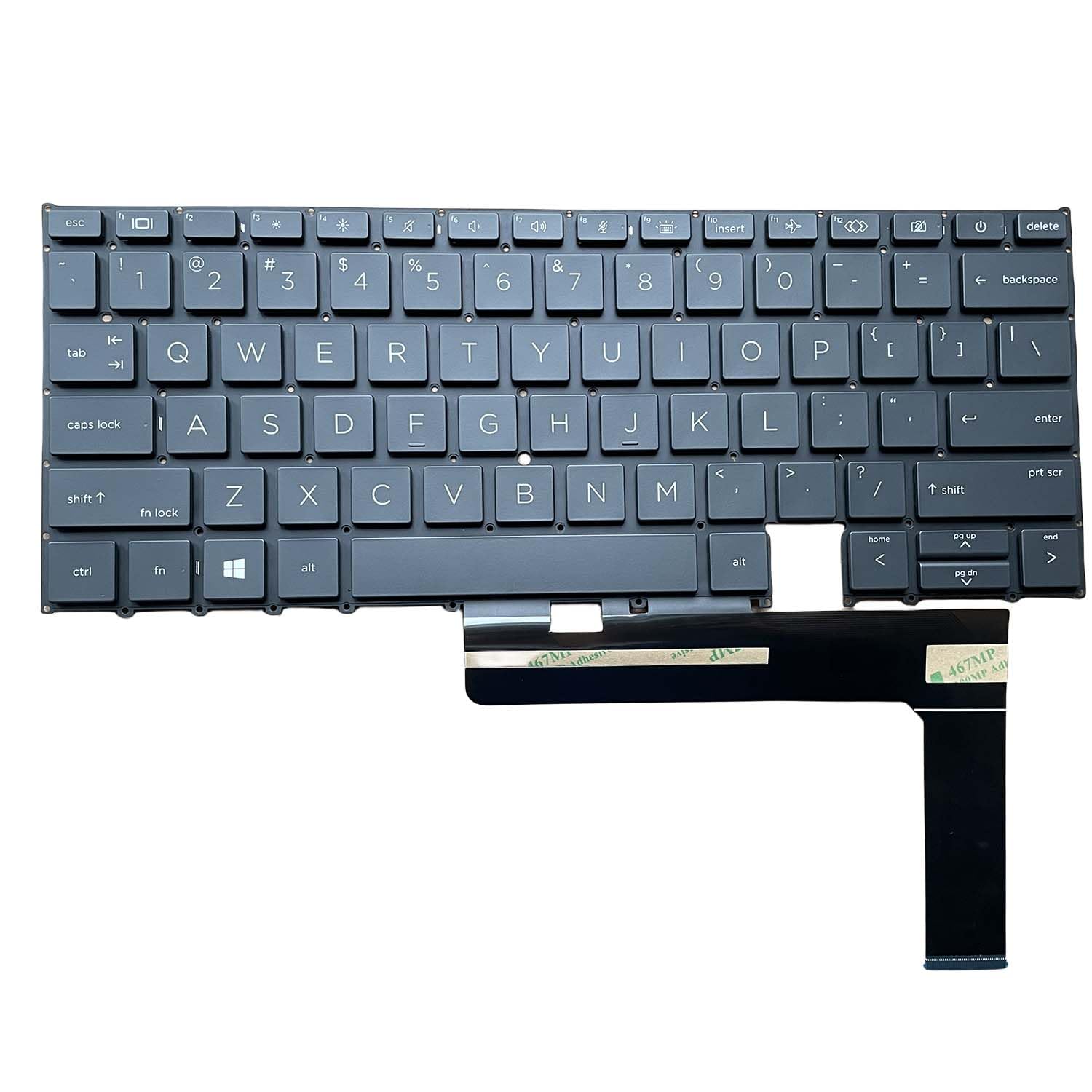 HP EliteBook x360 1030 G7 用　キーボード、 Amazon.com: YIJIATech New Replacement Keyboard with
