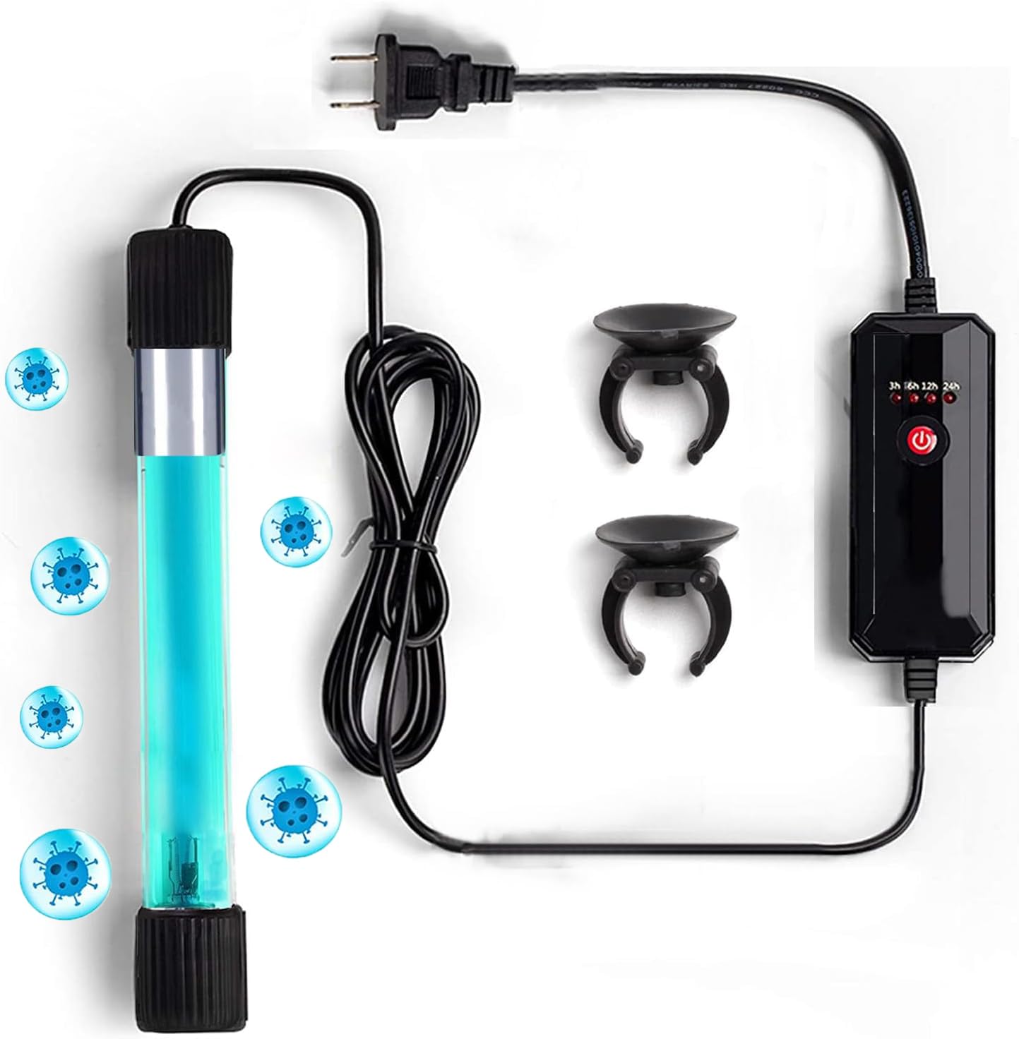 Amazon.co.jp: 13W 水槽 ライト アクアリウム ライト 水中灯 タイマー
