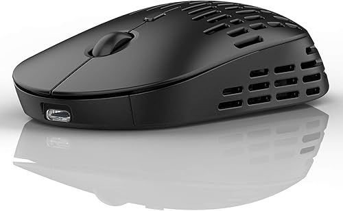 Miniatura 8 de RAPIQUE Ratón inalámbrico tipo C, mouse Bluetooth silencioso recargable de modo dual con receptor tipo C 2.4G para laptop, iMac, Chromebook, MacBook