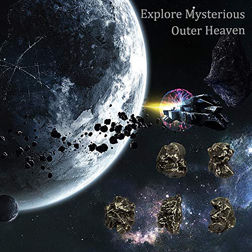 Image of Large Massive 10-330 Grams Meteorite Specimen, Campo Del Cielo Meteorite with Gift Box, Moon Rock Sample, Astronomy Gifts for Space Fans, Great for Science Classrooms, Rocks Collection